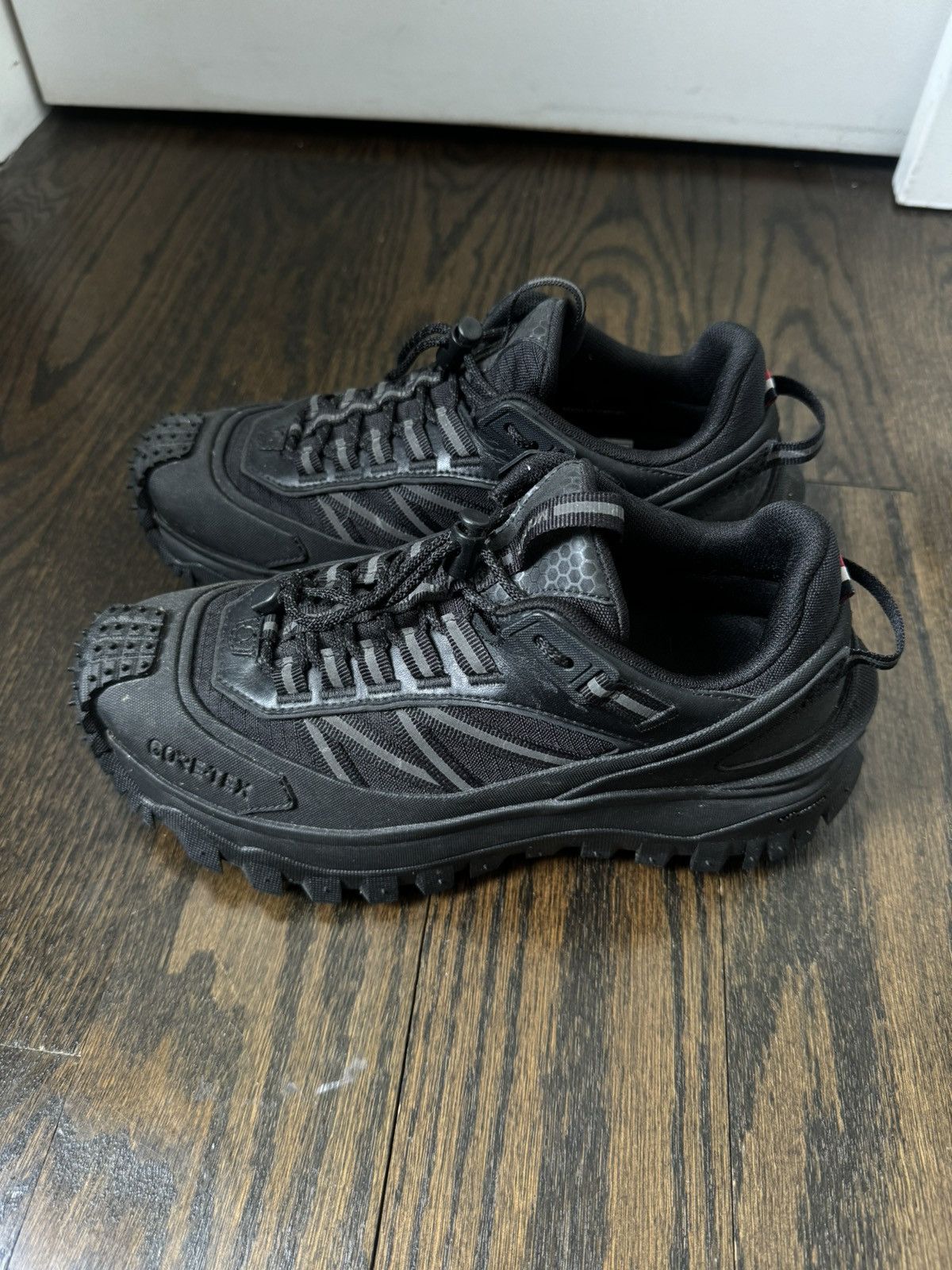 Moncler Moncler Trail Grip GTX Black Hiking Shoes Size US 6 / IT 36 - 1 Thumbnail