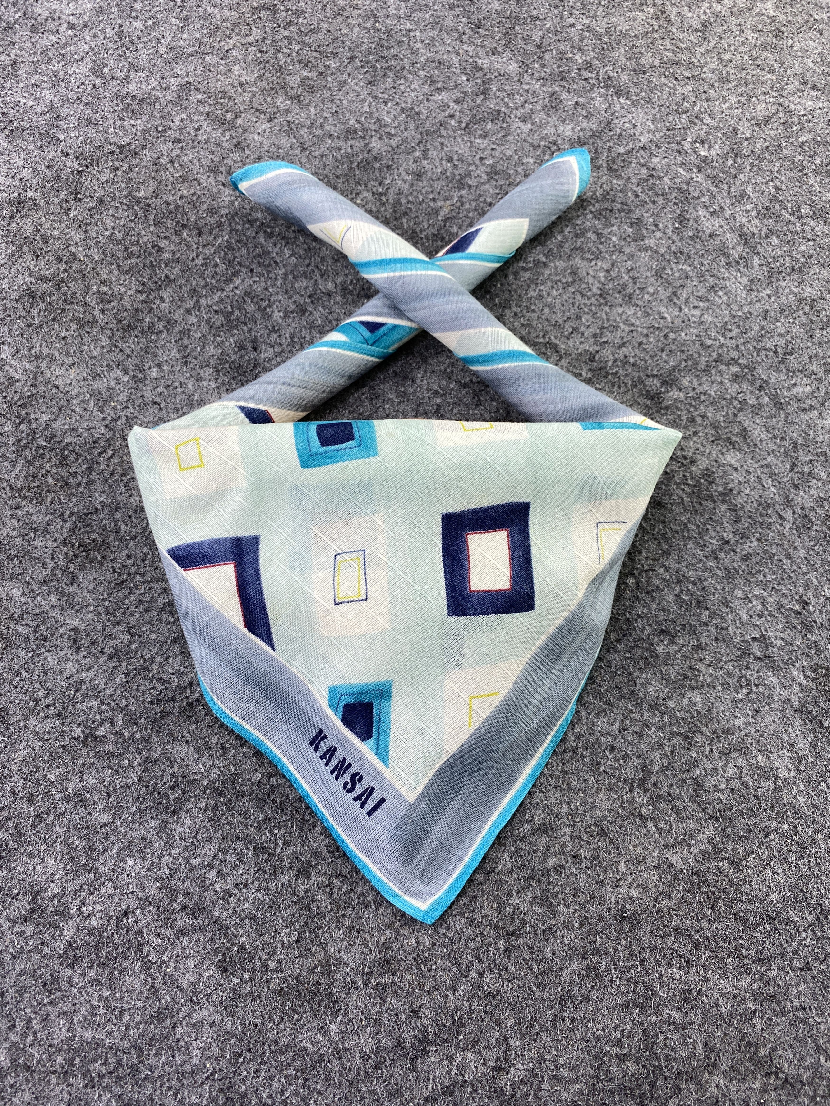 Japanese Brand Kansai Handkerchief Neckerchief Bandana-B315 Size ONE SIZE - 2 Thumbnail