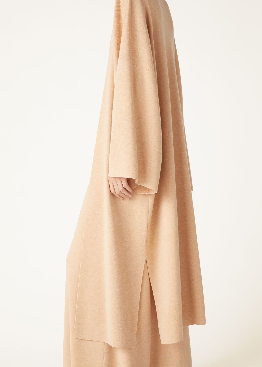 Loro Piana o1w1db10825 FAO4507 Cocooning Cardigan in Camel Size M / US 6-8 / IT 42-44 - 3 Thumbnail