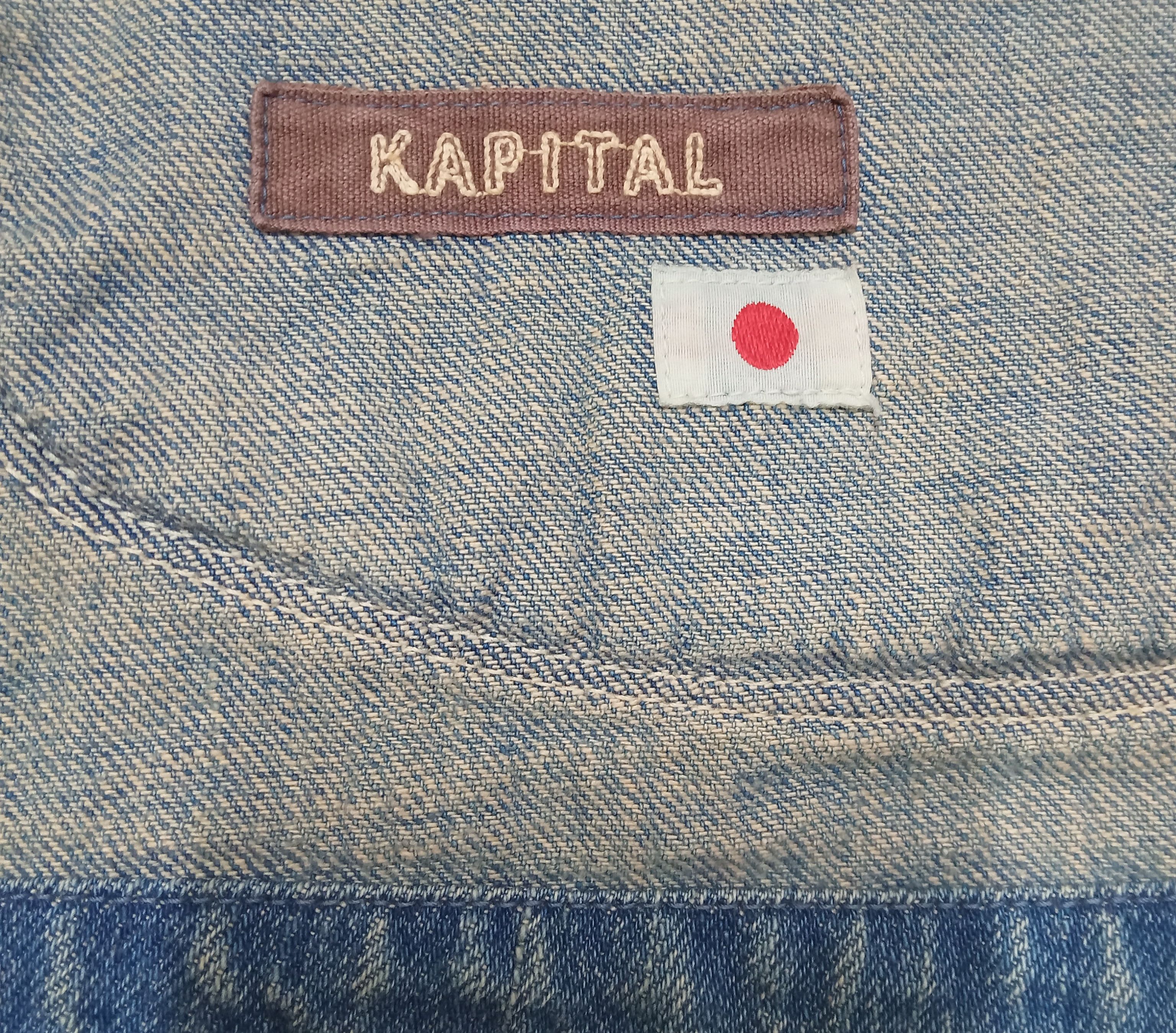Kapital Kapital Denim Jacket Size US S / EU 44-46 / 1 - 4 Thumbnail