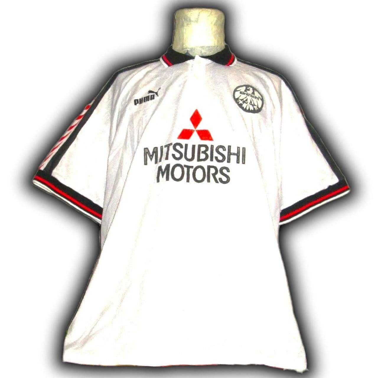 Puma Eintracht Frankfurt Germany 1996 1997 1998 Away Shirt Jersey Size US XL / EU 56 / 4 - 4 Thumbnail