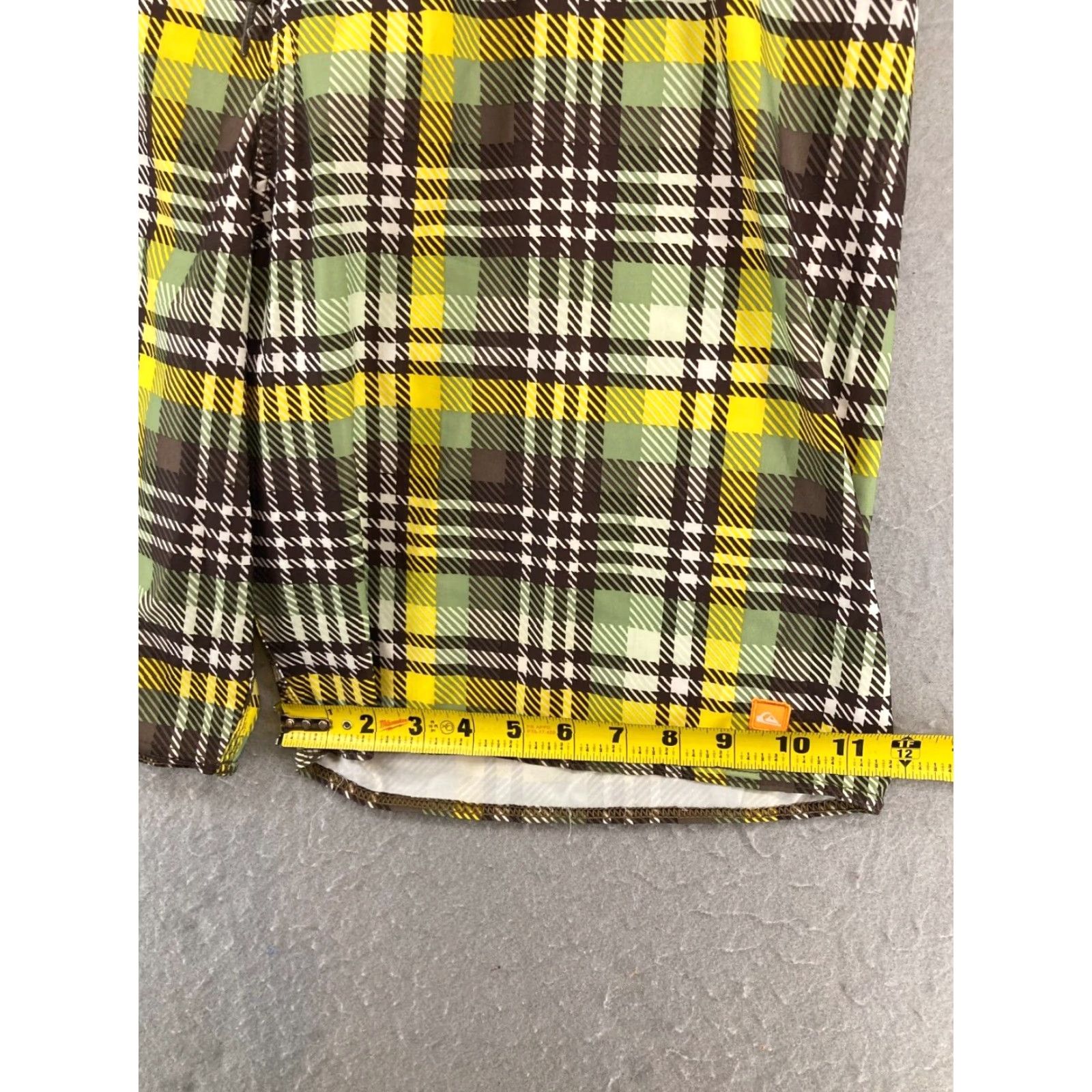 Quiksilver Quiksilver Boardshorts Mens 36 Plaid Cargo Pocket Swim Trunks Short Bottom Multicolor Beach Pockets 90s Mens Size US 36 / EU 52 - 5 Thumbnail