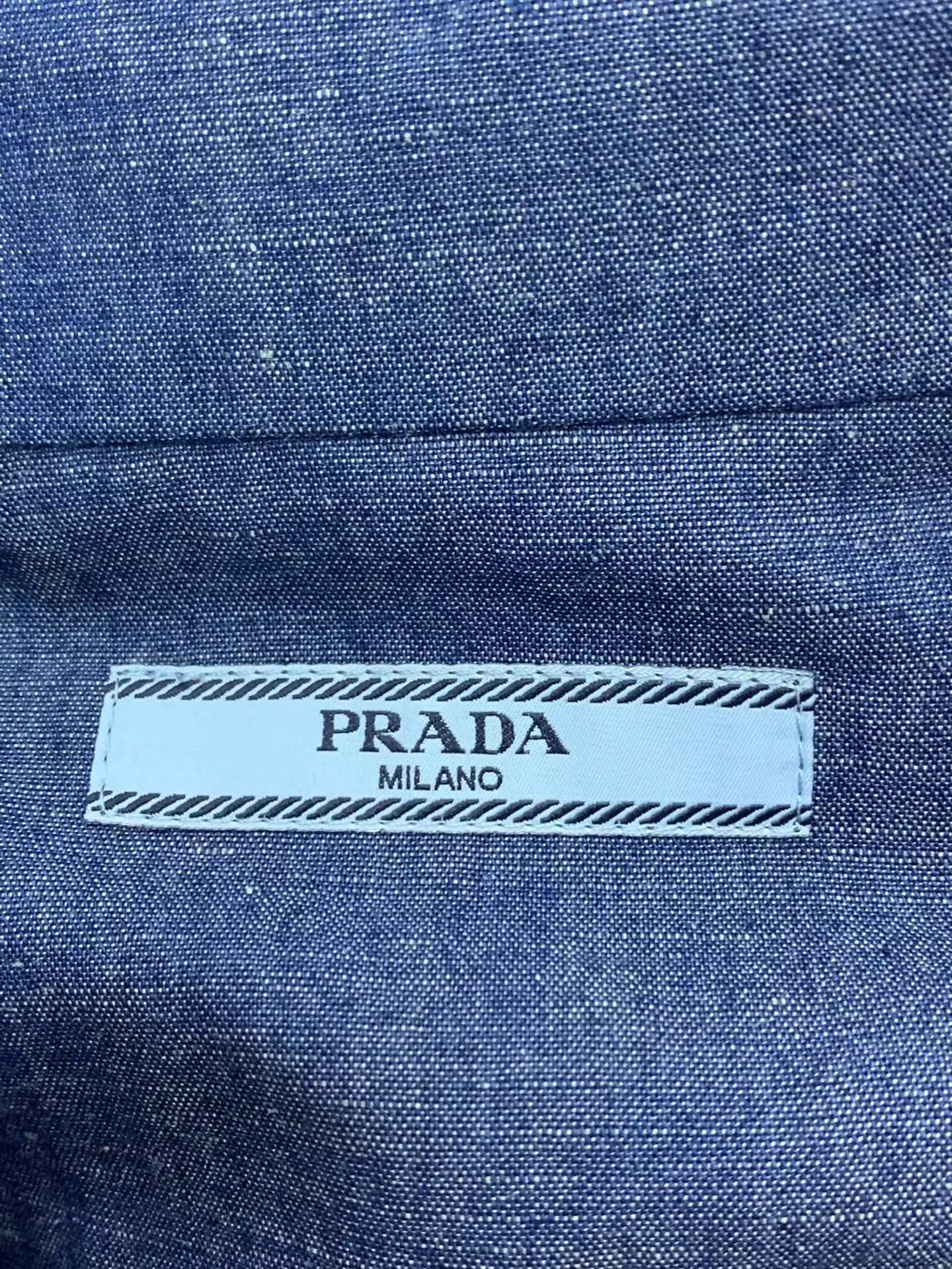 Prada Prada 26 SS Denim Jumpsuit 38 New Versatile Size XS / US 0-2 / IT 36-38 - 4 Thumbnail