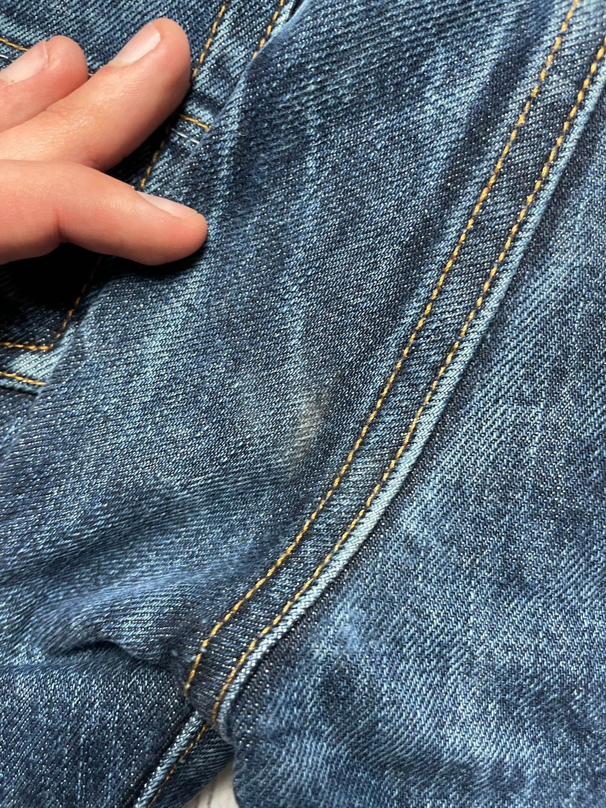 Tellason × Vintage Vintage Tellason USA jeans denim rare size 36 distressed Size US 36 / EU 52 - 7 Thumbnail