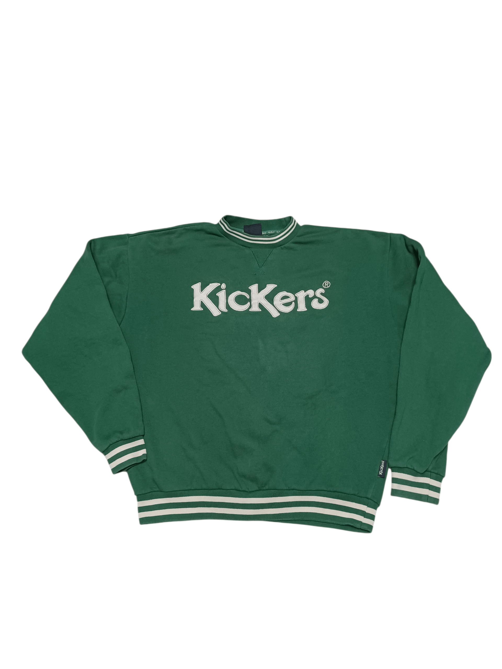Kickers KICKERS VINTAGE BIGLOGO EMBROIDERED SWEATSHIRT STREETWEAR Size US M / EU 48-50 / 2 - 1 Thumbnail