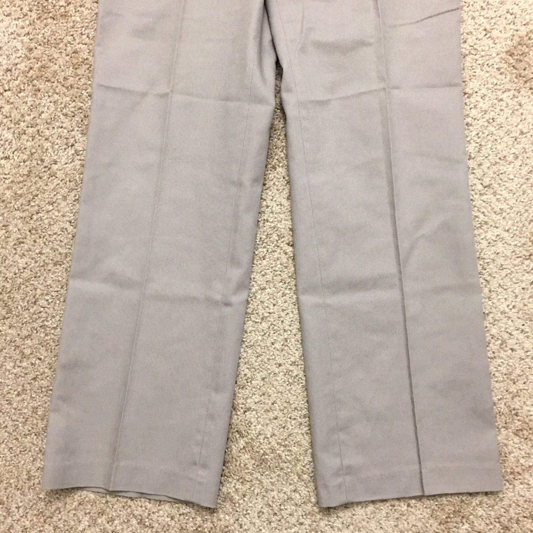 Vintage Knightsbridge Dress Pants Mens 32x32 Gray Flat Front USA Dress Pants Men 32 Gray Cotton Blend Flat Front Flats Front Pants Mens USA 32x32 Size US 32 / EU 48 - 3 Thumbnail