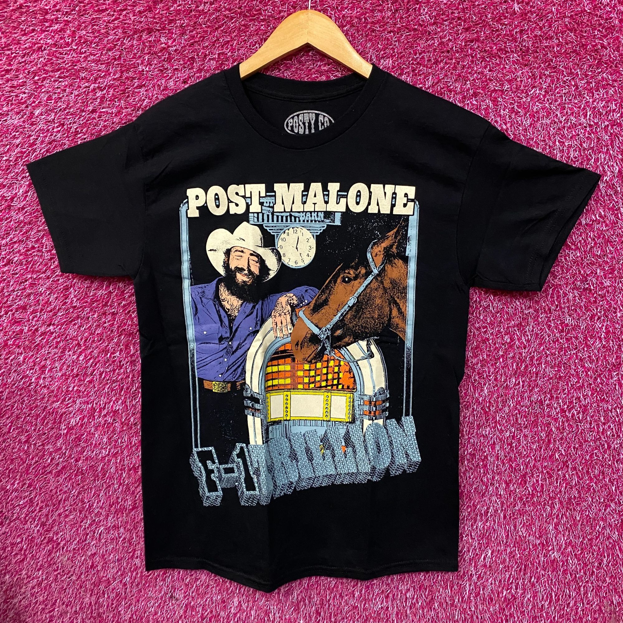 Other Post Malone F-1 Trillion Jukebox Horse T-Shirt Medium Size US M / EU 48-50 / 2 - 1 Thumbnail