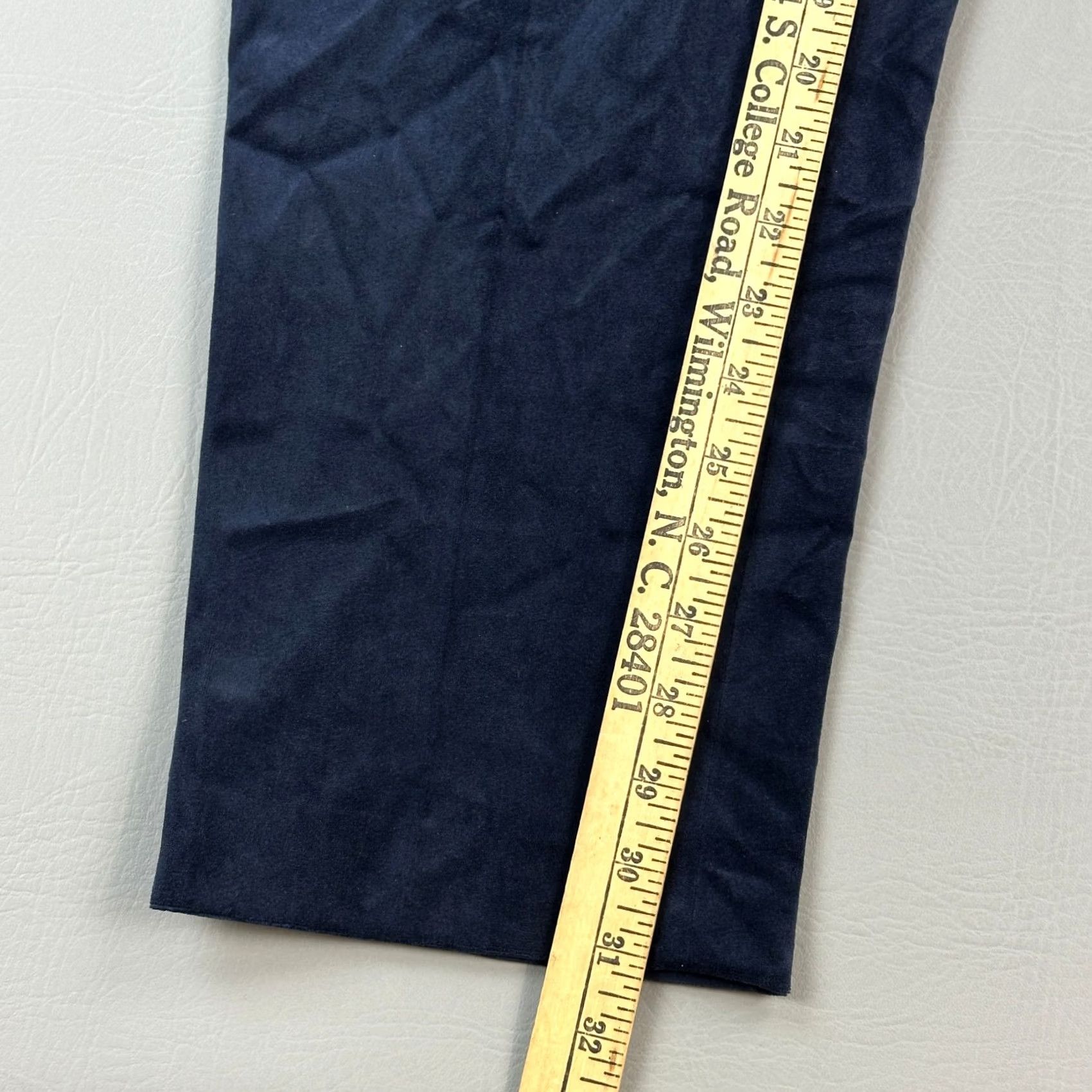 Express Express Pants Mens 40x32 40x31 Navy Velvet Tuxedo Stripe Slim Dress Formal NWT Mens Pants Slim Navy Velvet Tuxedo Stripe Solid 40x31 40x32 Size 40R - 3 Thumbnail