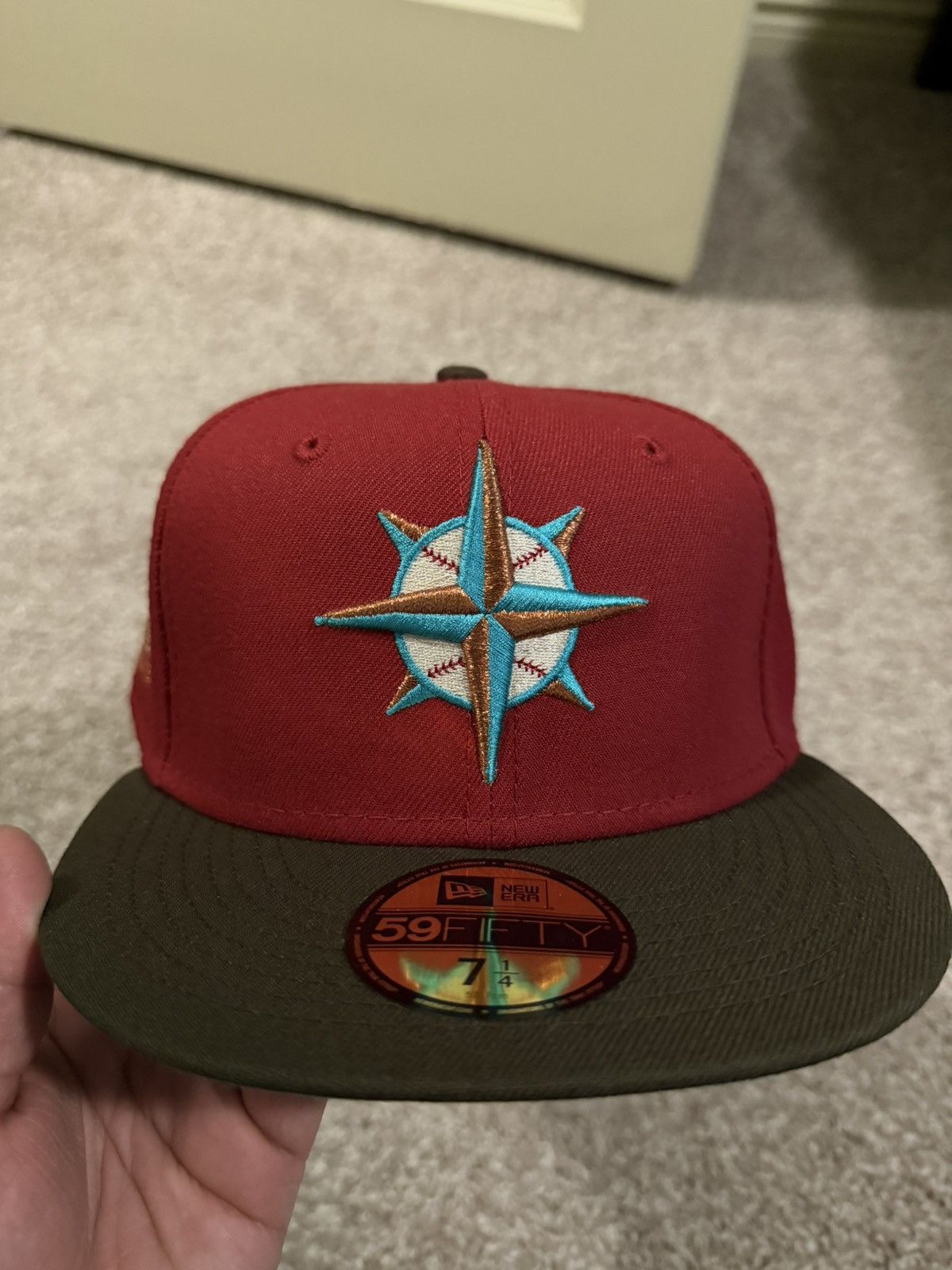 New Era 7 1/4 New Era Seattle Mariners Kingdome Fitted Size ONE SIZE - 2 Thumbnail