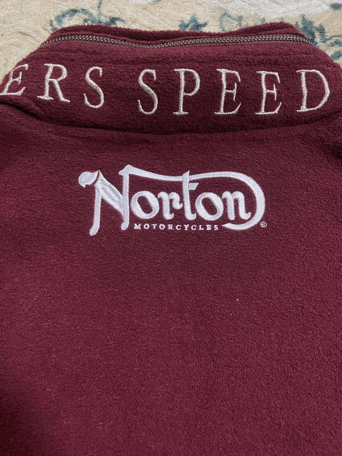 Indian Motorcycle × Norton Norton Motorcycles x Hoodie Embroidery Jacket Size US L / EU 52-54 / 3 - 6 Thumbnail