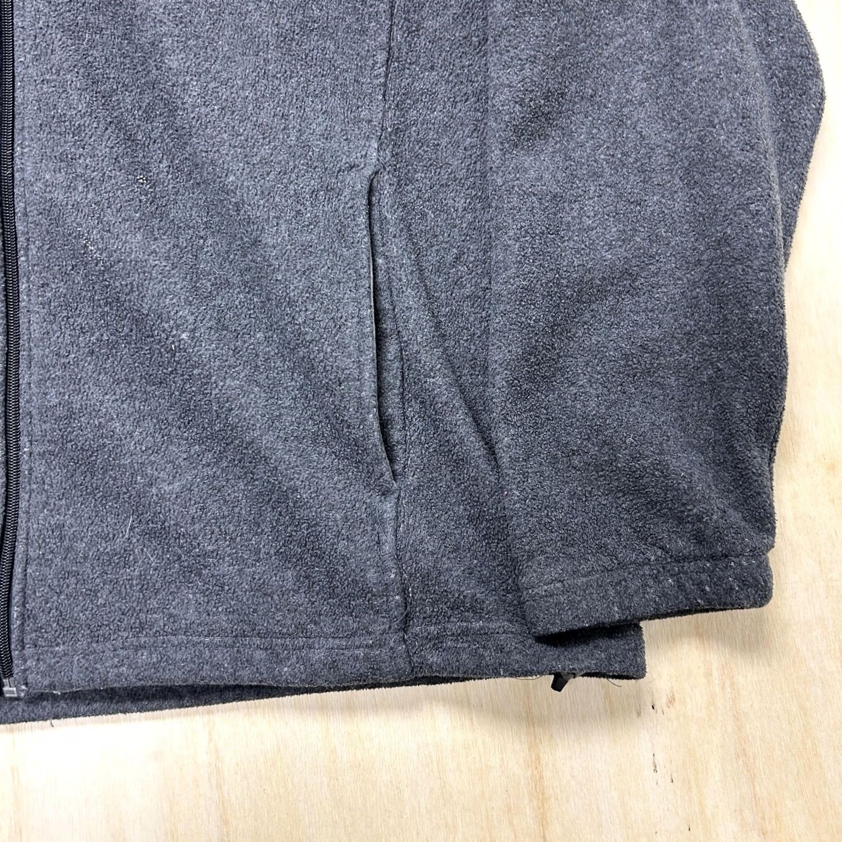 Bass Pro Shops Bass Pro Shops Mens Large Gray Fleece Jacket - Pre-Owned - Full Zip Outdoor Casual Size US L / EU 52-54 / 3 - 2 Thumbnail