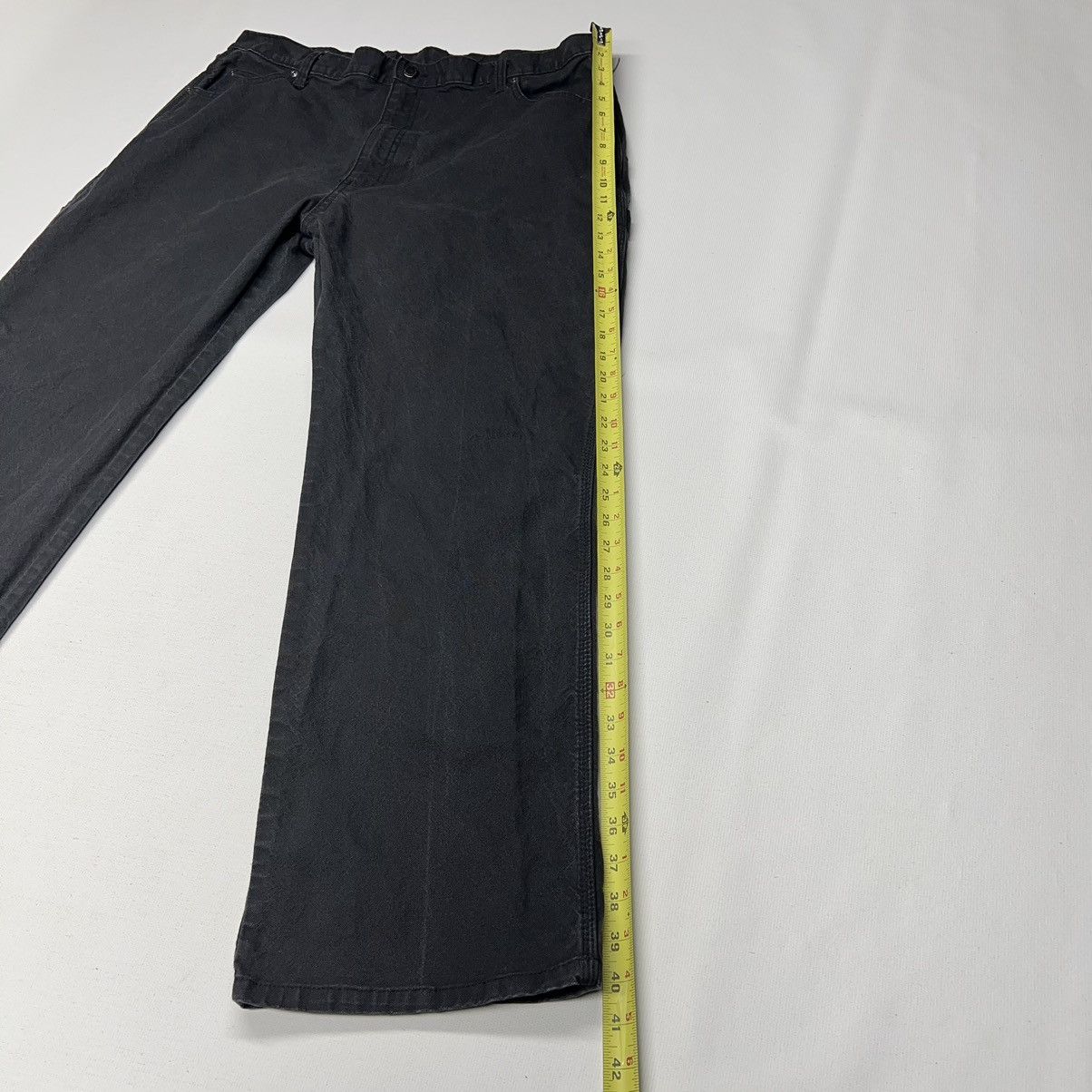 Dickies × Vintage VTG Dickies Pants Black Carpenter Straight Worn Workwear Size US 38 / EU 54 - 16 Thumbnail