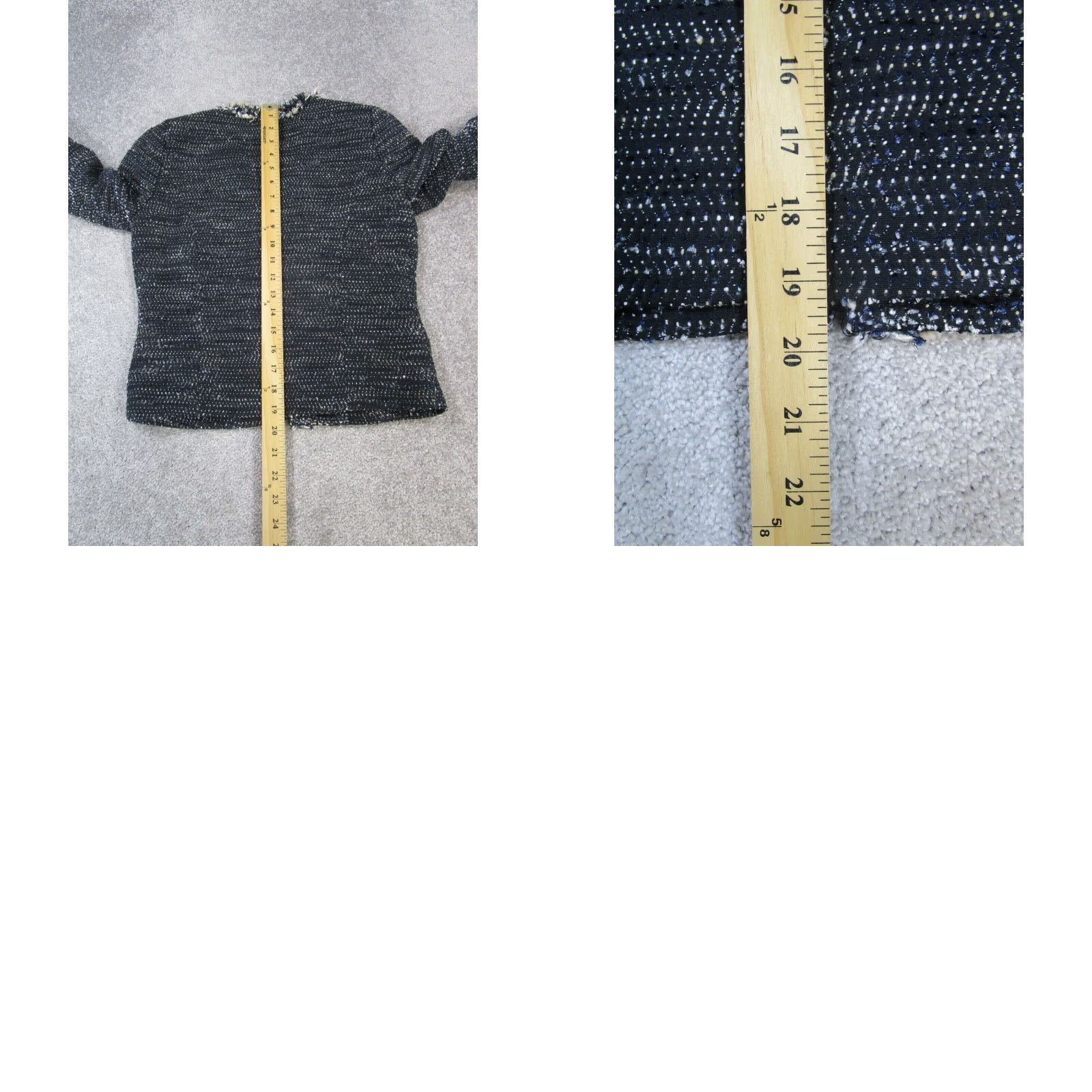Maison Scotch Maison Scotch Jacket Womens 1 Black Blue Beige Size XS / US 0-2 / IT 36-38 - 8 Thumbnail