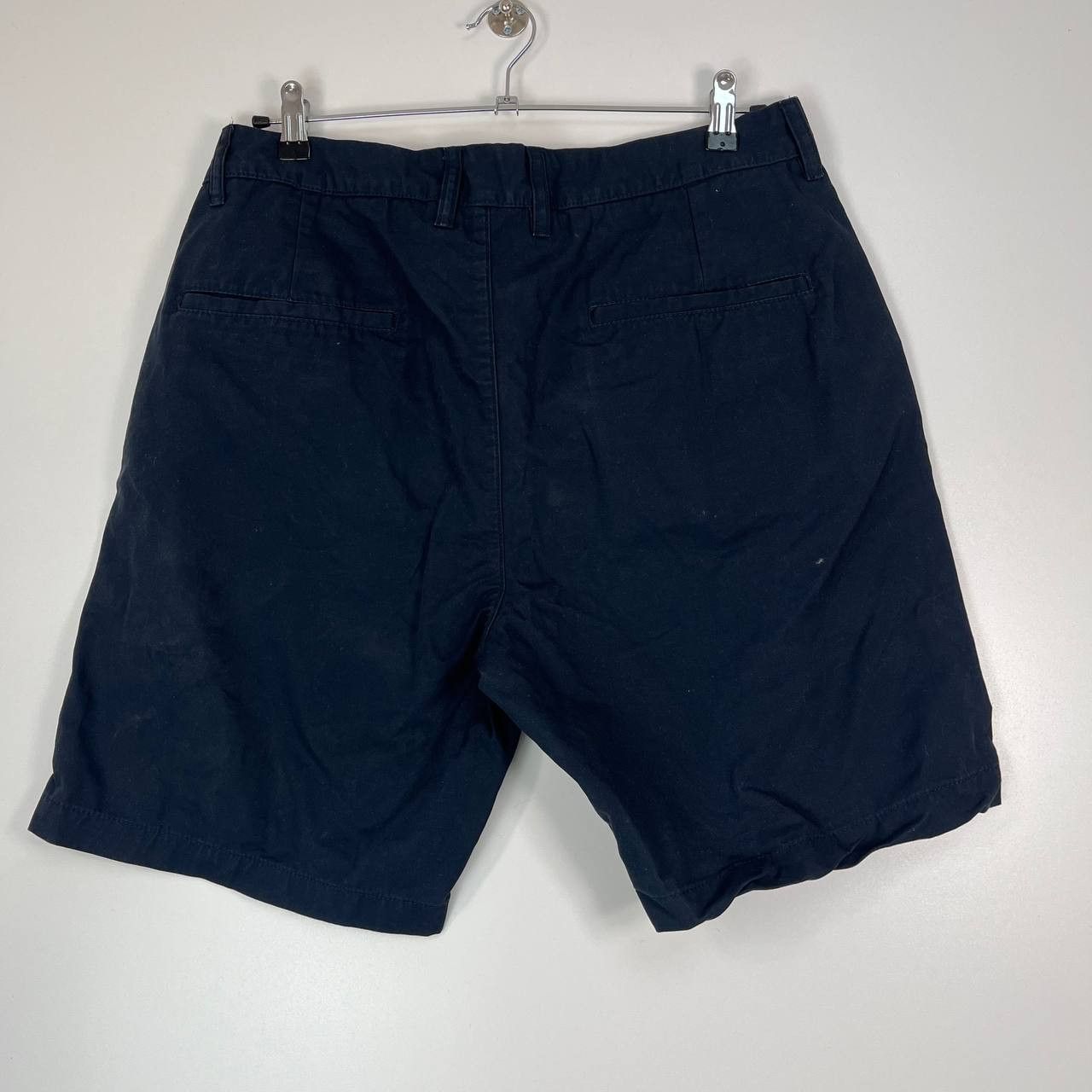 H&M H&M L.O.G.G Men’s Chino Shorts Navy Blue Casual Size 34 Size US 34 / EU 50 - 5 Thumbnail