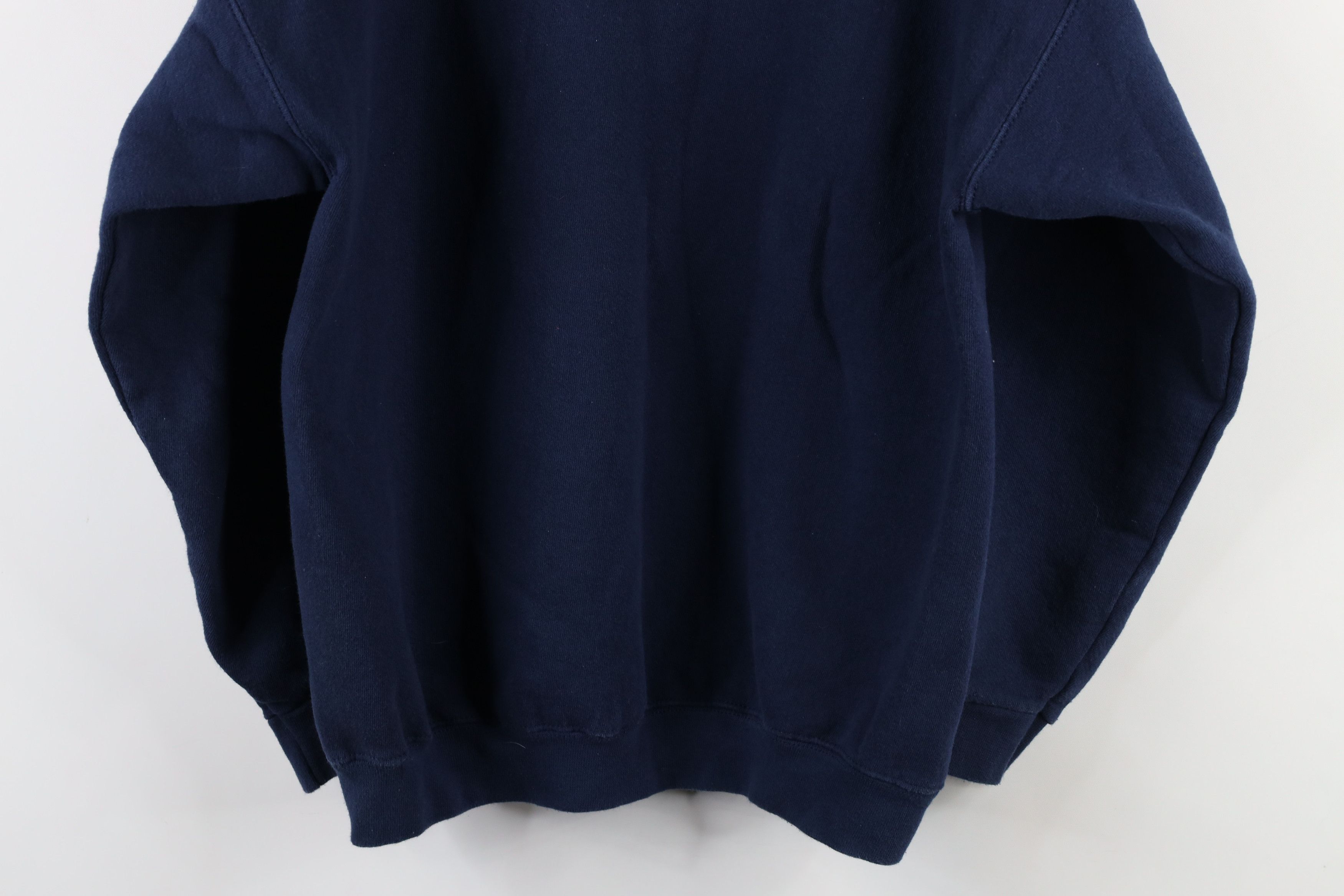Puma × Vintage Vintage 90s Puma University of Michigan Crewneck Sweatshirt Size US L / EU 52-54 / 3 - 12 Thumbnail