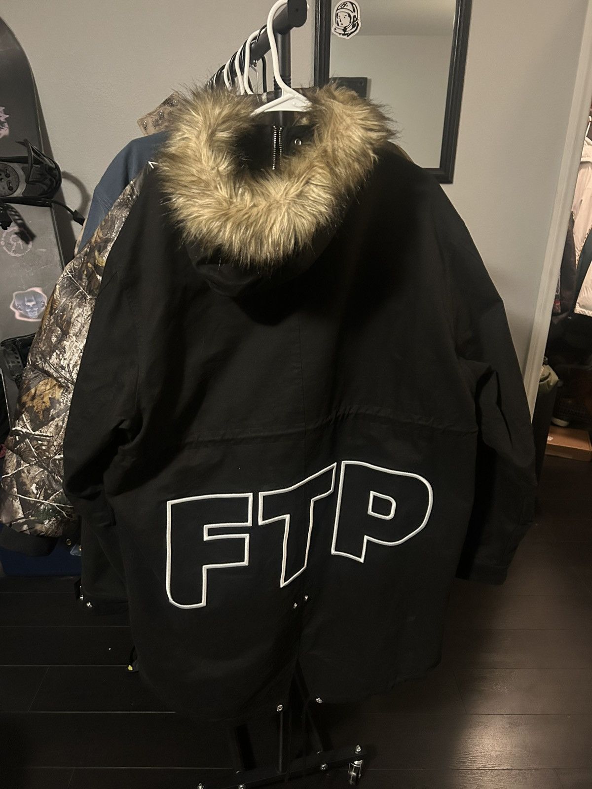 Other FTP hooded fur coat parka Size US XL / EU 56 / 4 - 2 Thumbnail