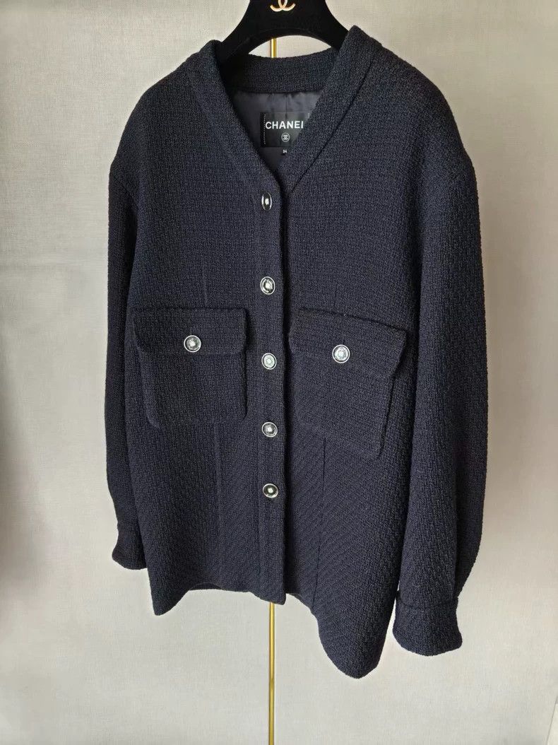 Chanel Chanel Classic Buttoned Coat Size US M / EU 48-50 / 2 - 1 Thumbnail