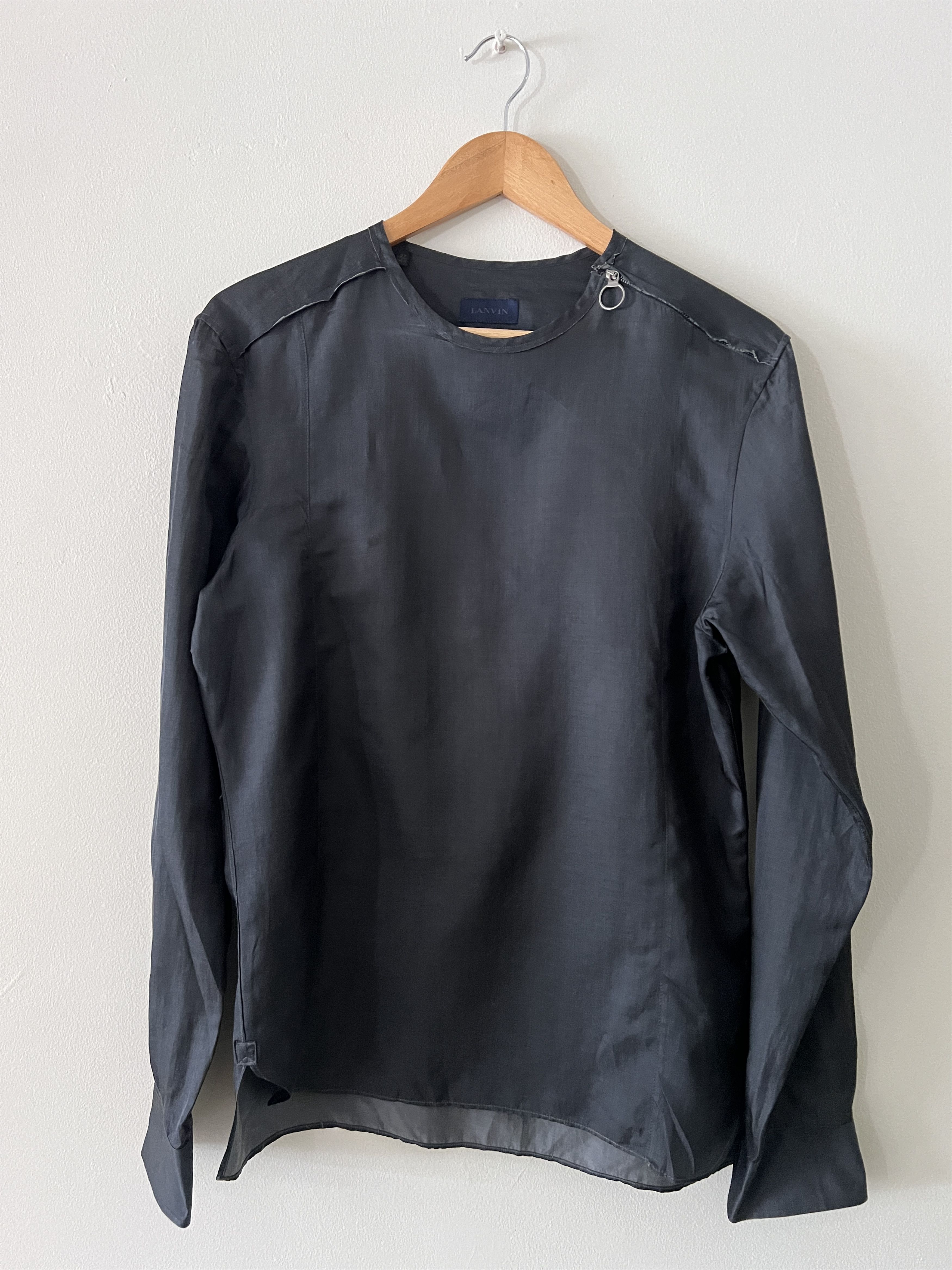 Lanvin Lanvin Silk Cotton shirt, Lucas Ossendrijver era Size US S / EU 44-46 / 1 - 2 Thumbnail