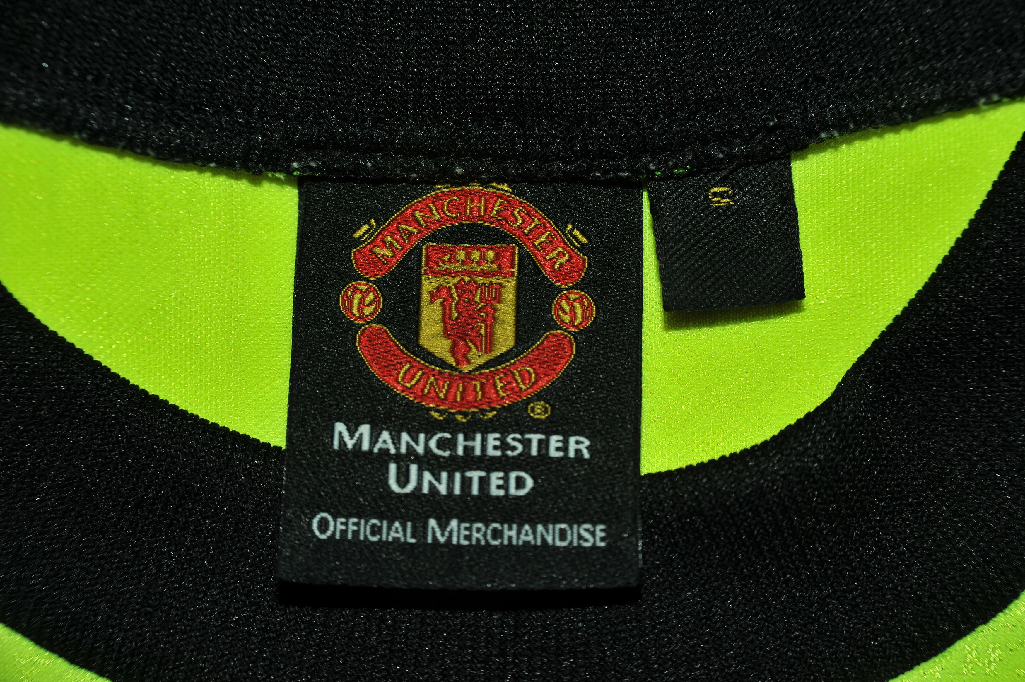 Other Vintage Manchester United Big Logo Jersey Size US L / EU 52-54 / 3 - 3 Thumbnail