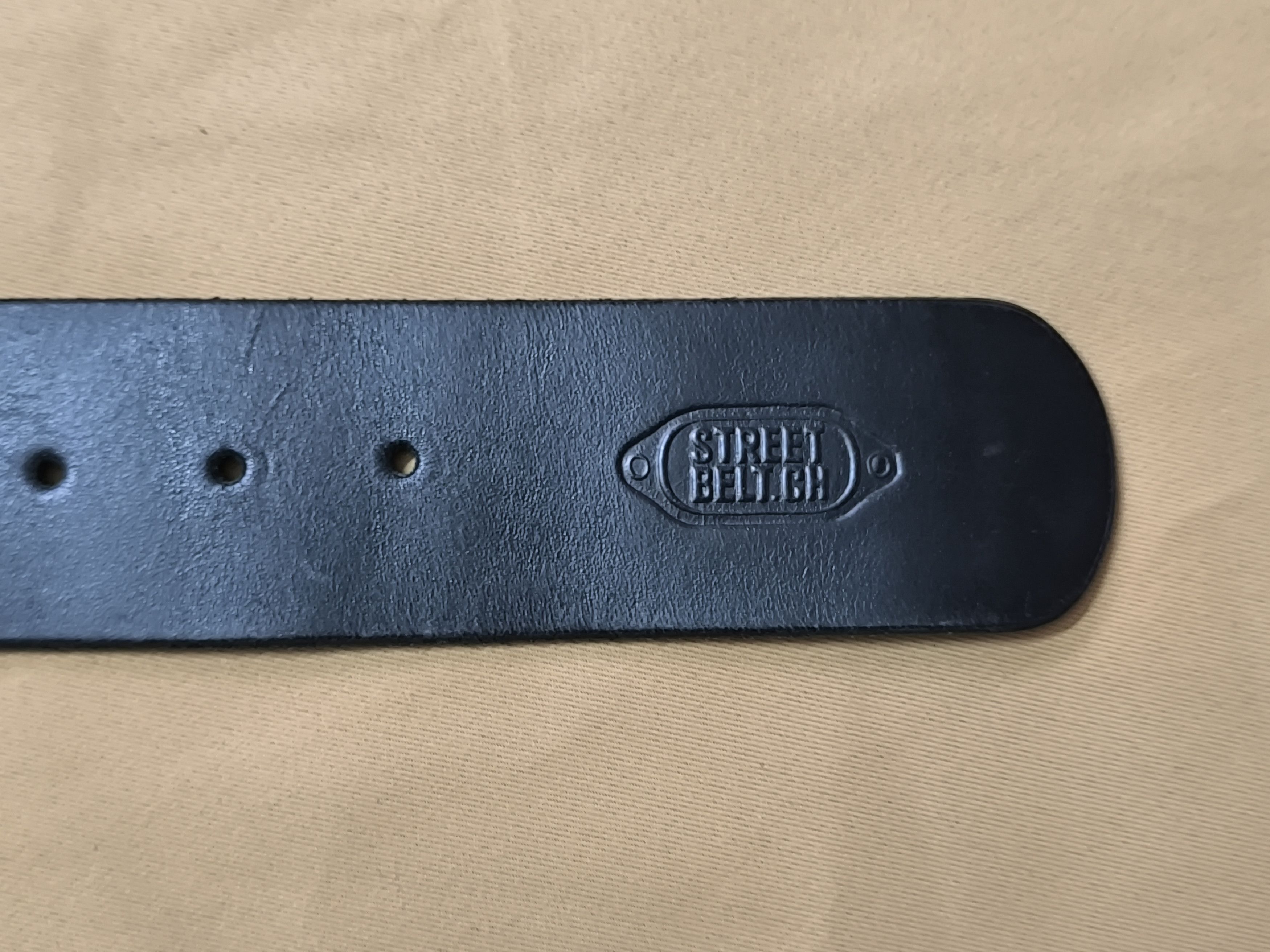 Other Streetbelt.ch Swiss Hydrant Plate Leather Belt Industrial Size ONE SIZE - 14 Thumbnail