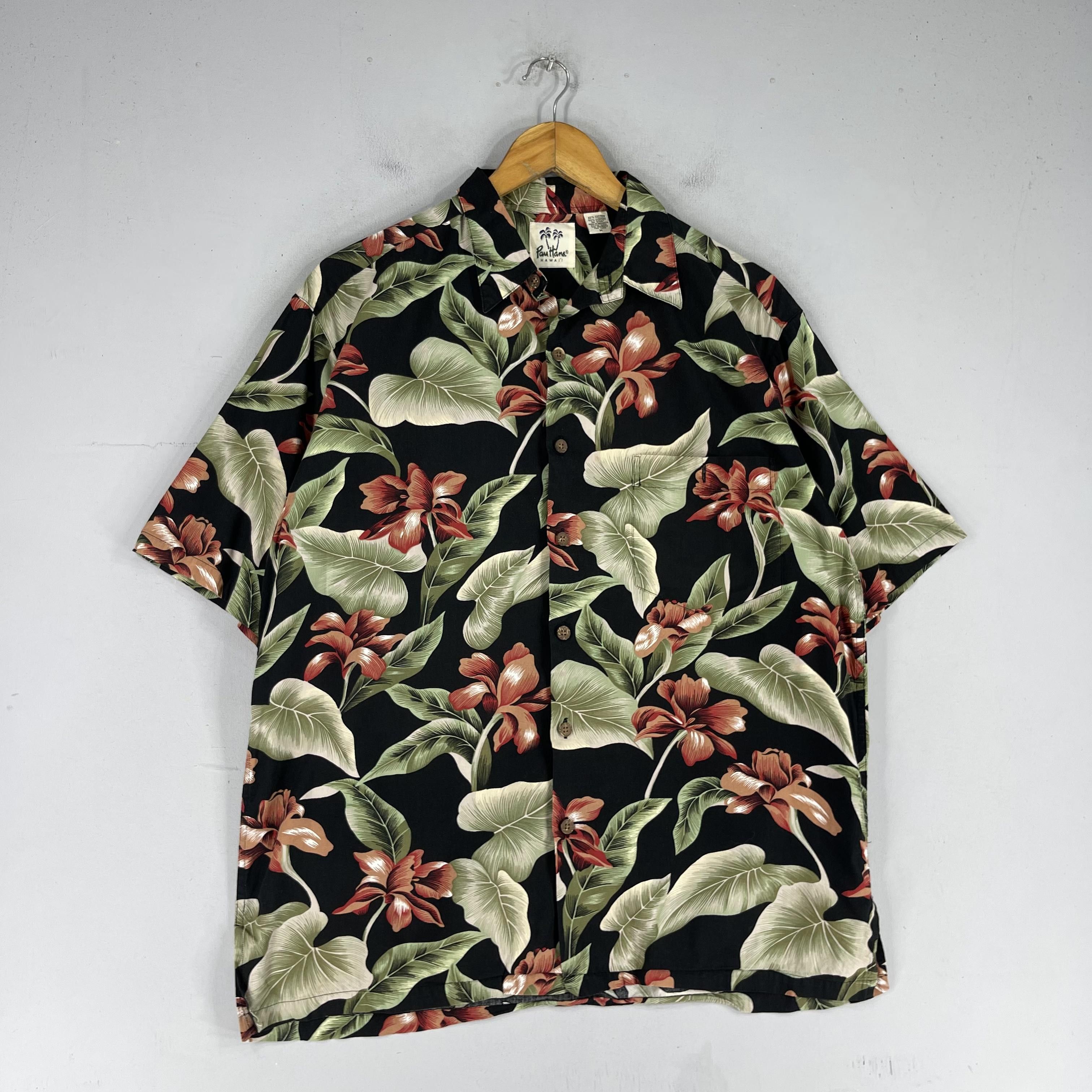 Vintage Vintage Pau Hana Hibiscus Floral Motive Hawaii Button Up Size US M / EU 48-50 / 2 - 4 Thumbnail