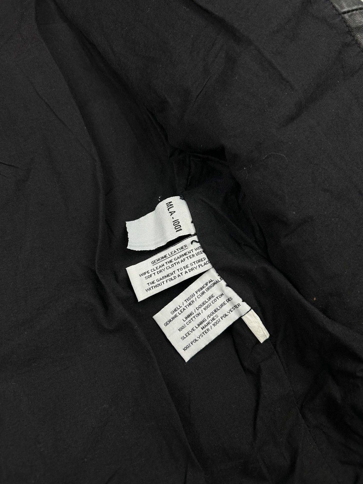 Superdry SuperDry Leather Jacket Black Size M Size US M / EU 48-50 / 2 - 6 Thumbnail