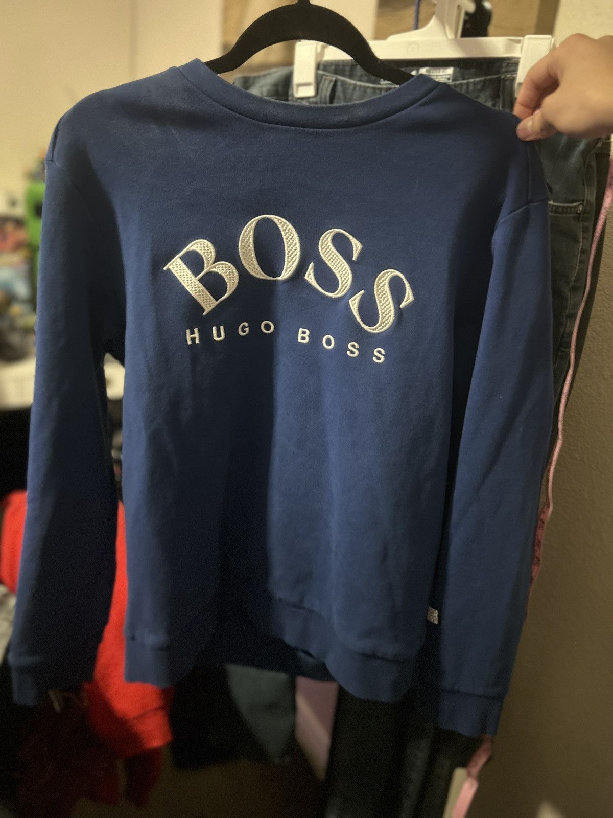 Hugo Boss HUGO BOSS SWEATER Size US XL / EU 56 / 4 - 1 Thumbnail