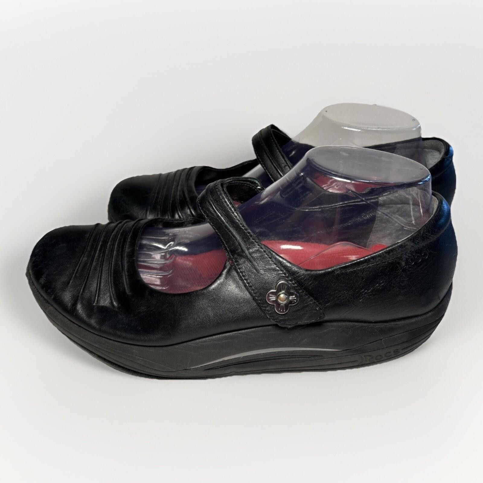 Other ABEO Rocs Size 10 Black Mary Jane Women's Rocker Hook Loop Size US 10 / IT 40 - 1 Thumbnail