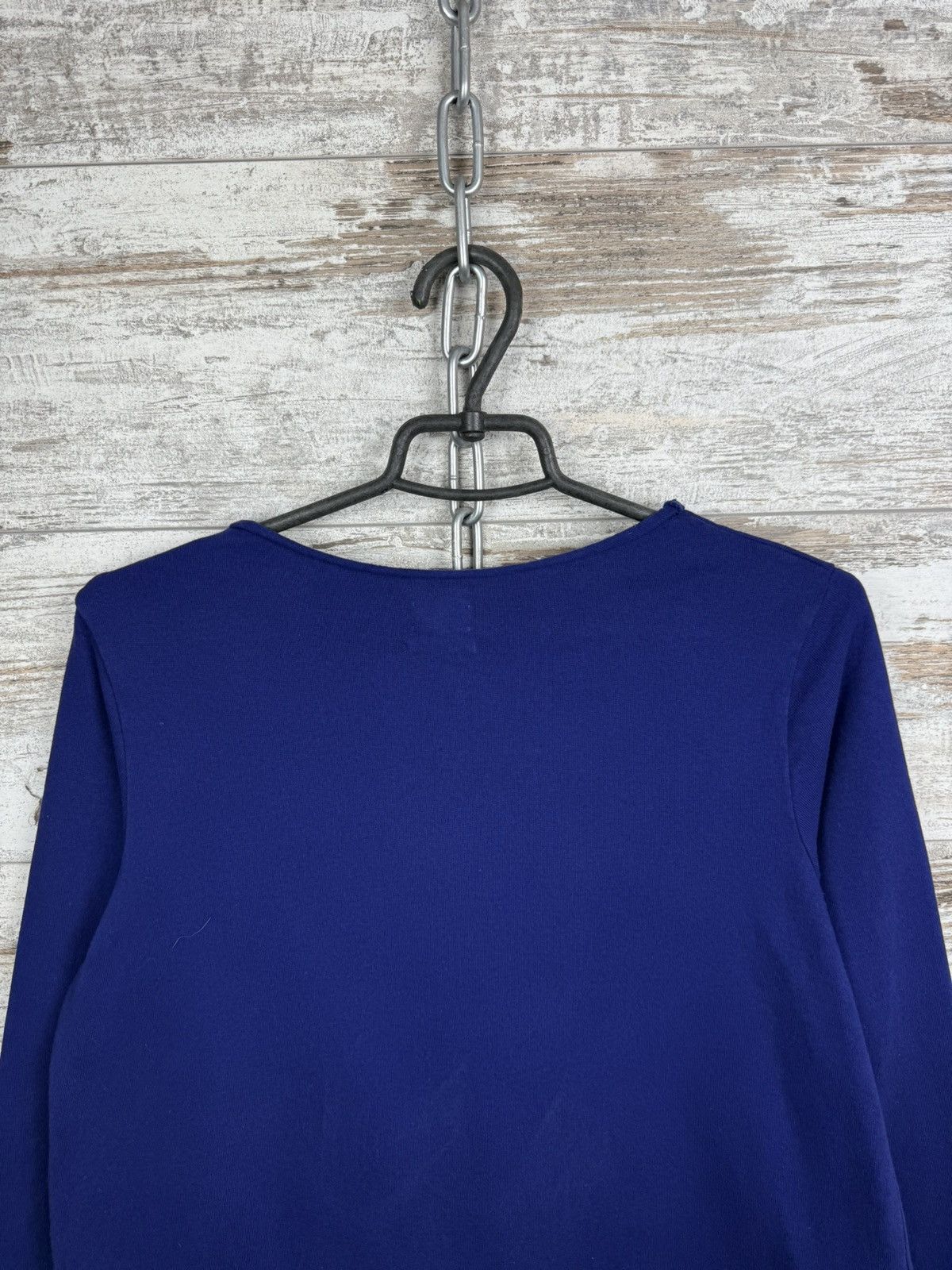 Desigual Women’s Toast Blue Long Sleeve Shirt Size S Size S / US 4 / IT 40 - 12 Thumbnail