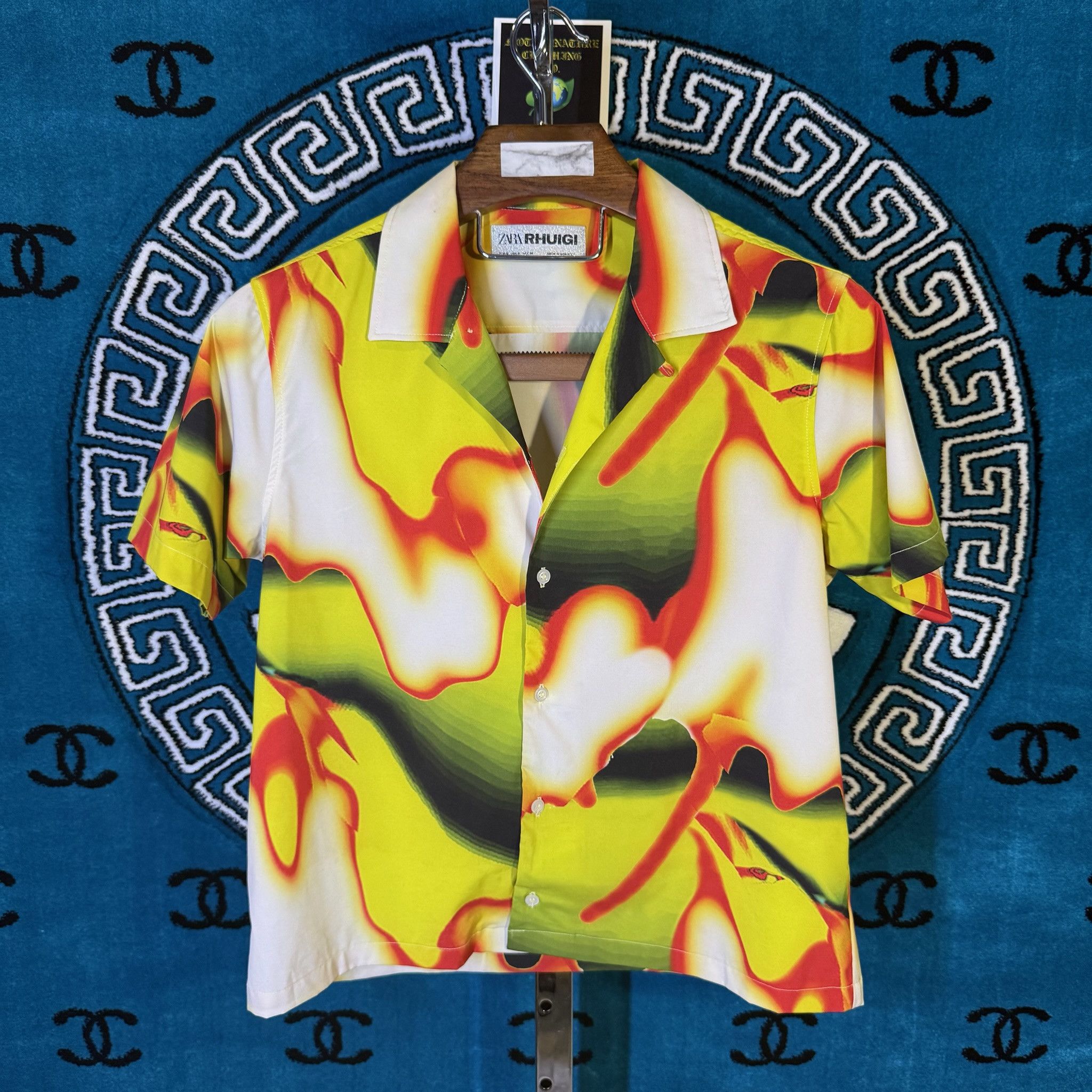 Rhude × Zara RHU RHUIGI PSYCHEDELIC DISCO Size US S / EU 44-46 / 1 - 1 Preview