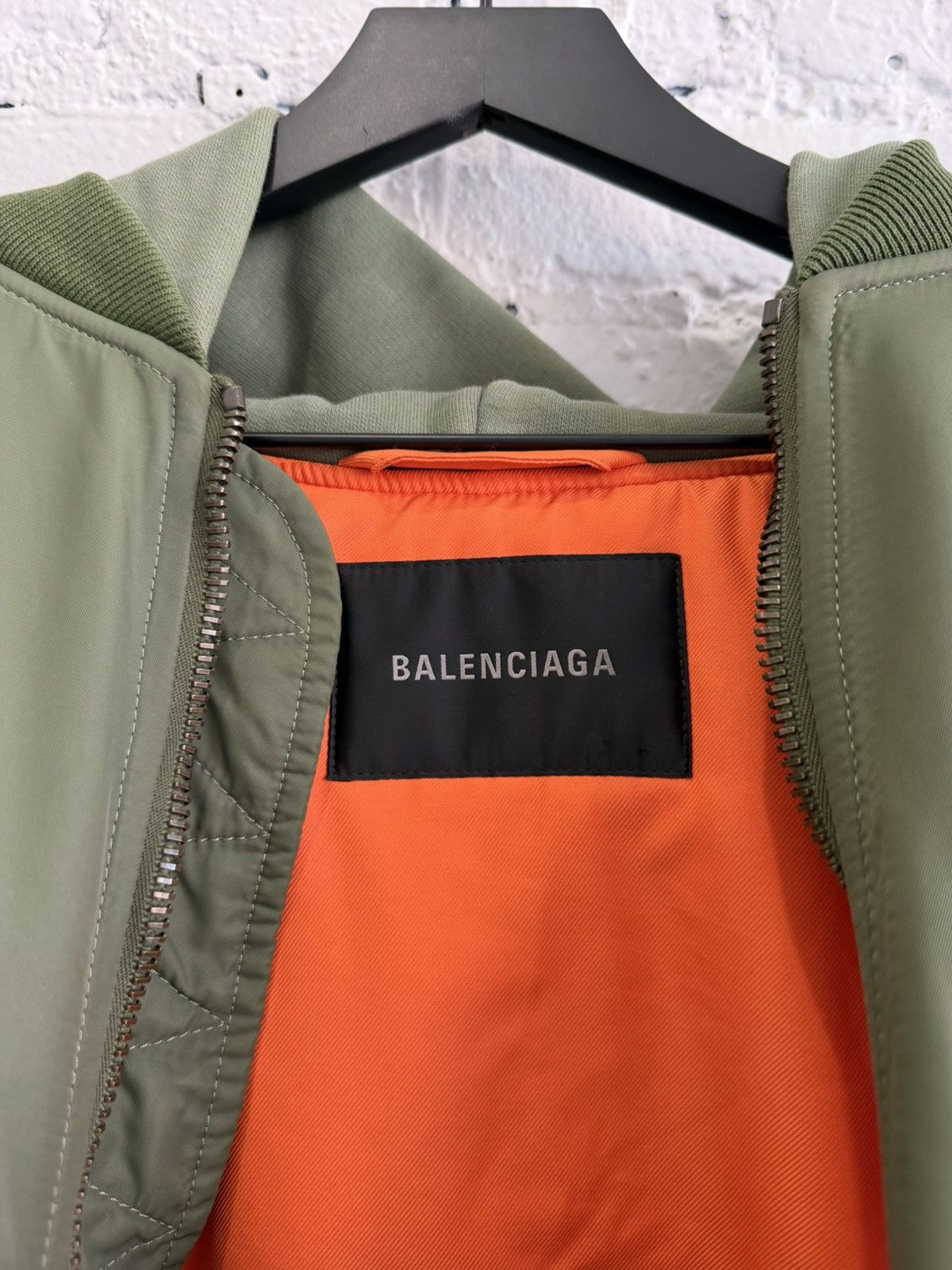 Balenciaga BALENCIAGA HOODED BOMBER Size US M / EU 48-50 / 2 - 2 Thumbnail