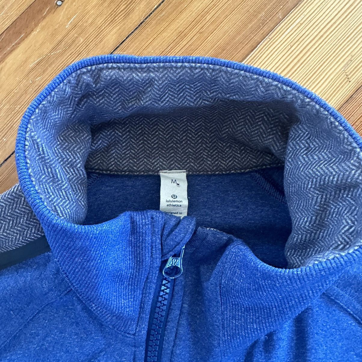 Lululemon Lululemon Kung Fu Jacket II in Heathered Rugged Blue Size US M / EU 48-50 / 2 - 5 Thumbnail