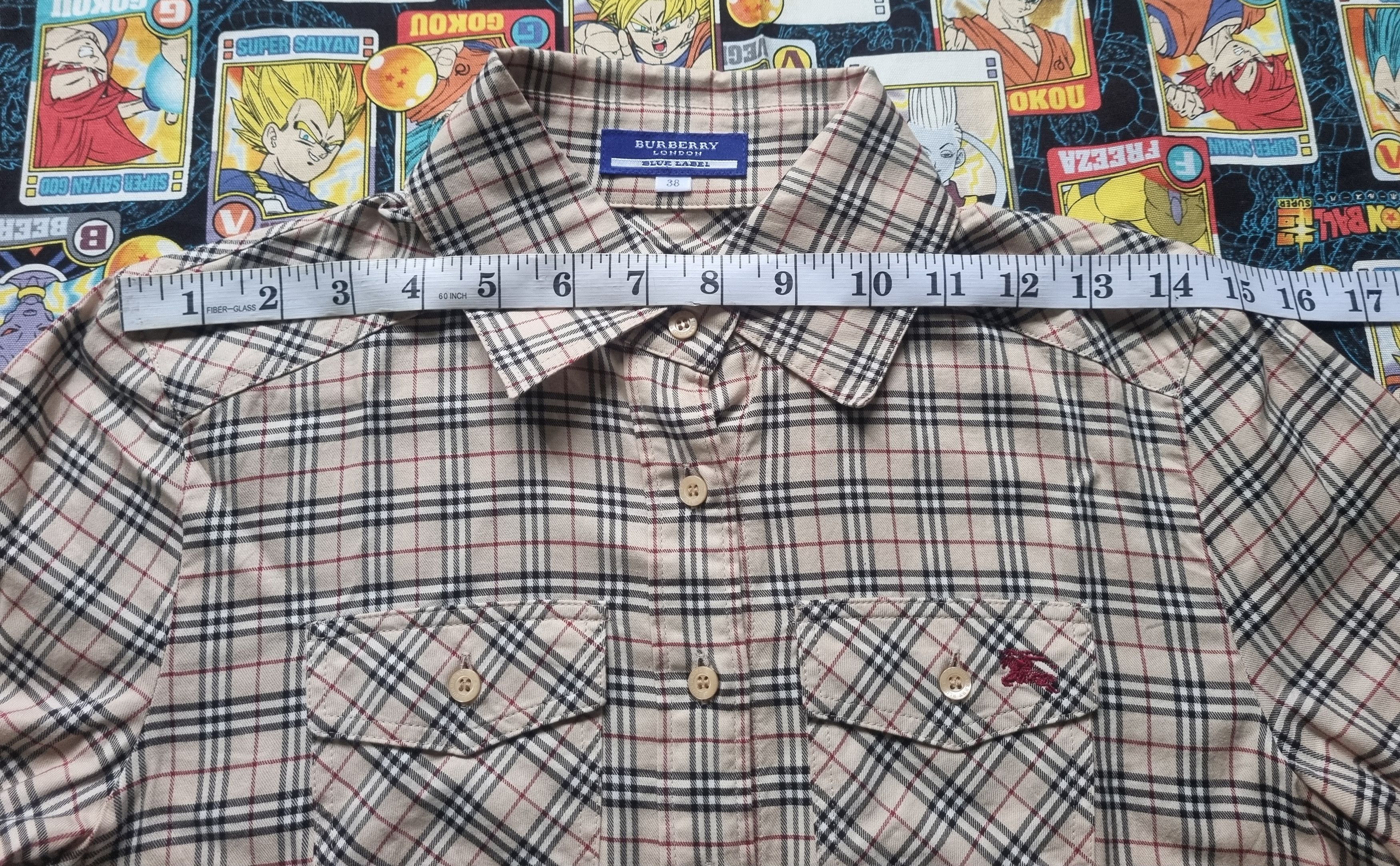 Burberry Burberry London Novacheck Blue Label Shirt Size XS / US 0-2 / IT 36-38 - 5 Thumbnail