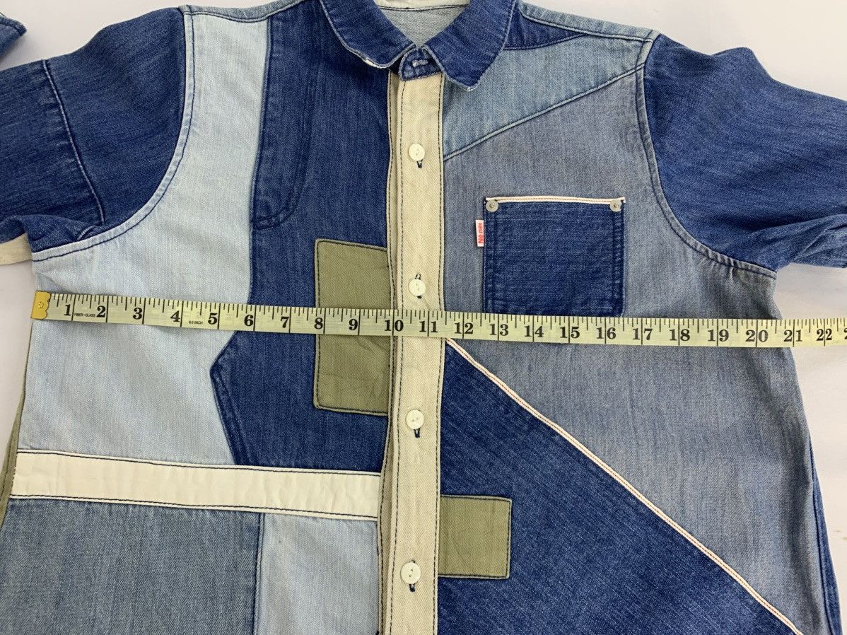 Issey Miyake Né-net Issey Miyake Selvedge Pocket Long Denim Patchworks Size L / US 10 / IT 46 - 11 Thumbnail