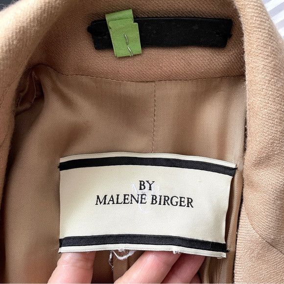 By Malene Birger Malene Birger Camel Wool Mid-Length Coat - 36 / 6-8 Size S / US 4 / IT 40 - 5 Thumbnail