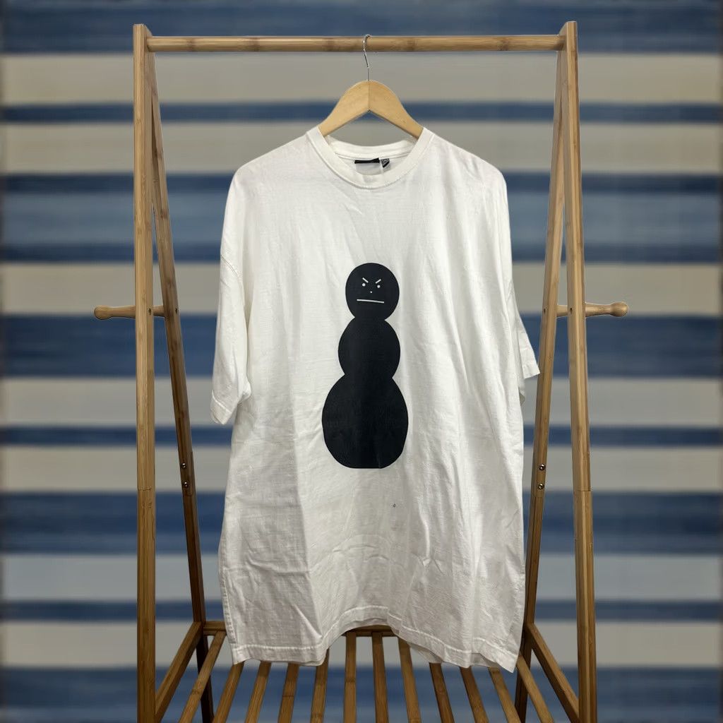 Vintage VTG Jeezy Hip Hop Rap Snowman Trap Or Die Oversized Baggy T-Shirt Size 2XL Mens White Star Co T-Shirt Size US XXL / EU 58 / 5 - 1 Thumbnail