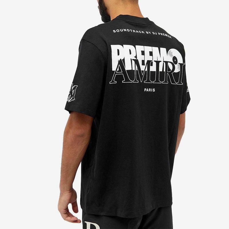 Amiri AMIRI Men's Preemo T-Shirt in Black Size US XXL / EU 58 / 5 - 1 Thumbnail