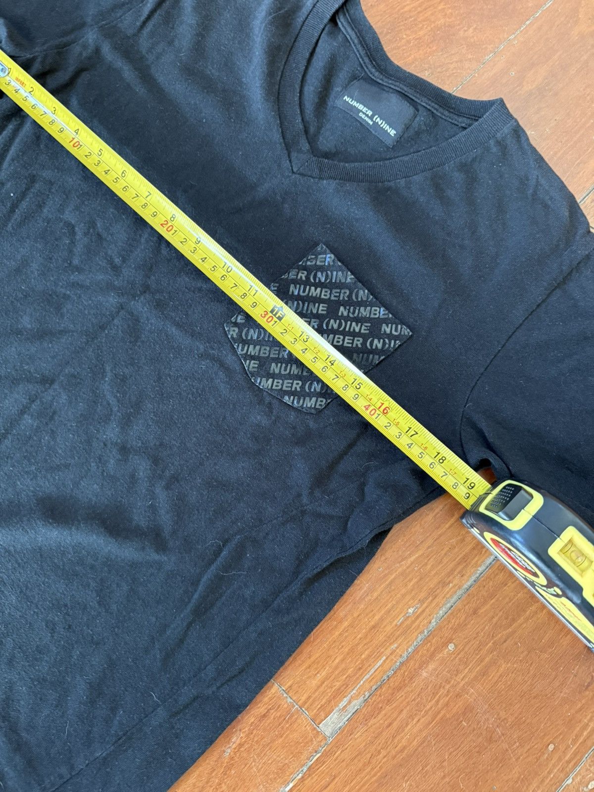 Number (N)ine Vintage Number (N)ine ✯ black pocket t-shirt Size US M / EU 48-50 / 2 - 3 Thumbnail