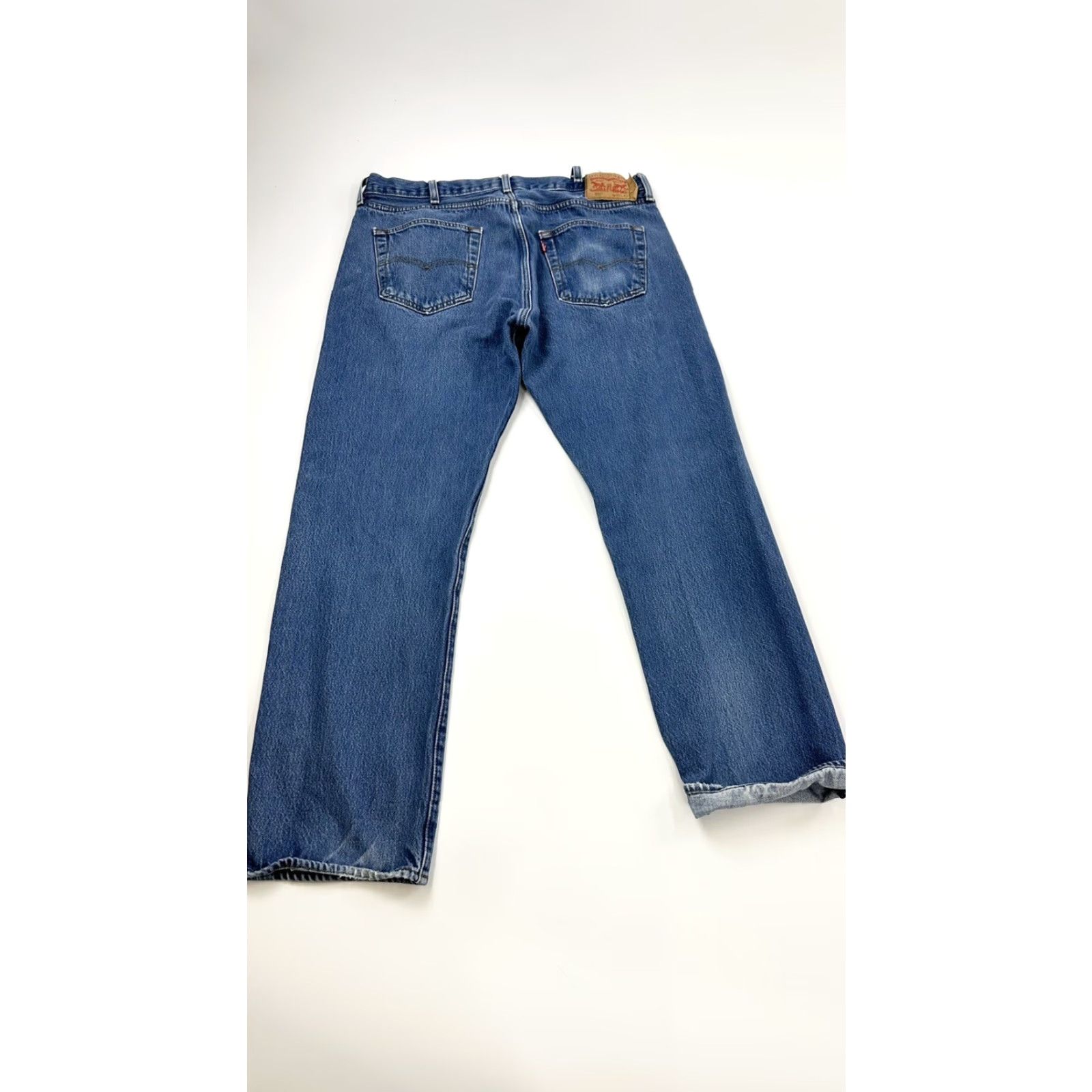 Levi's Levi’s 501 Jeans Mens Blue 36 x 30 Not Redline Size US 36 / EU 52 - 2 Thumbnail