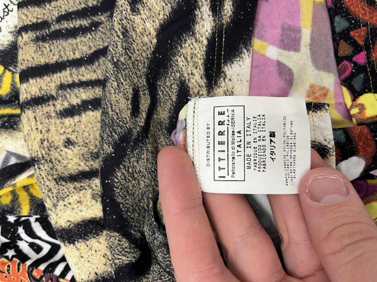 Just Cavalli Vintage Just Cavalli by Roberto Cavalli Floral Leopard Top Size L / US 10 / IT 46 - 5 Thumbnail
