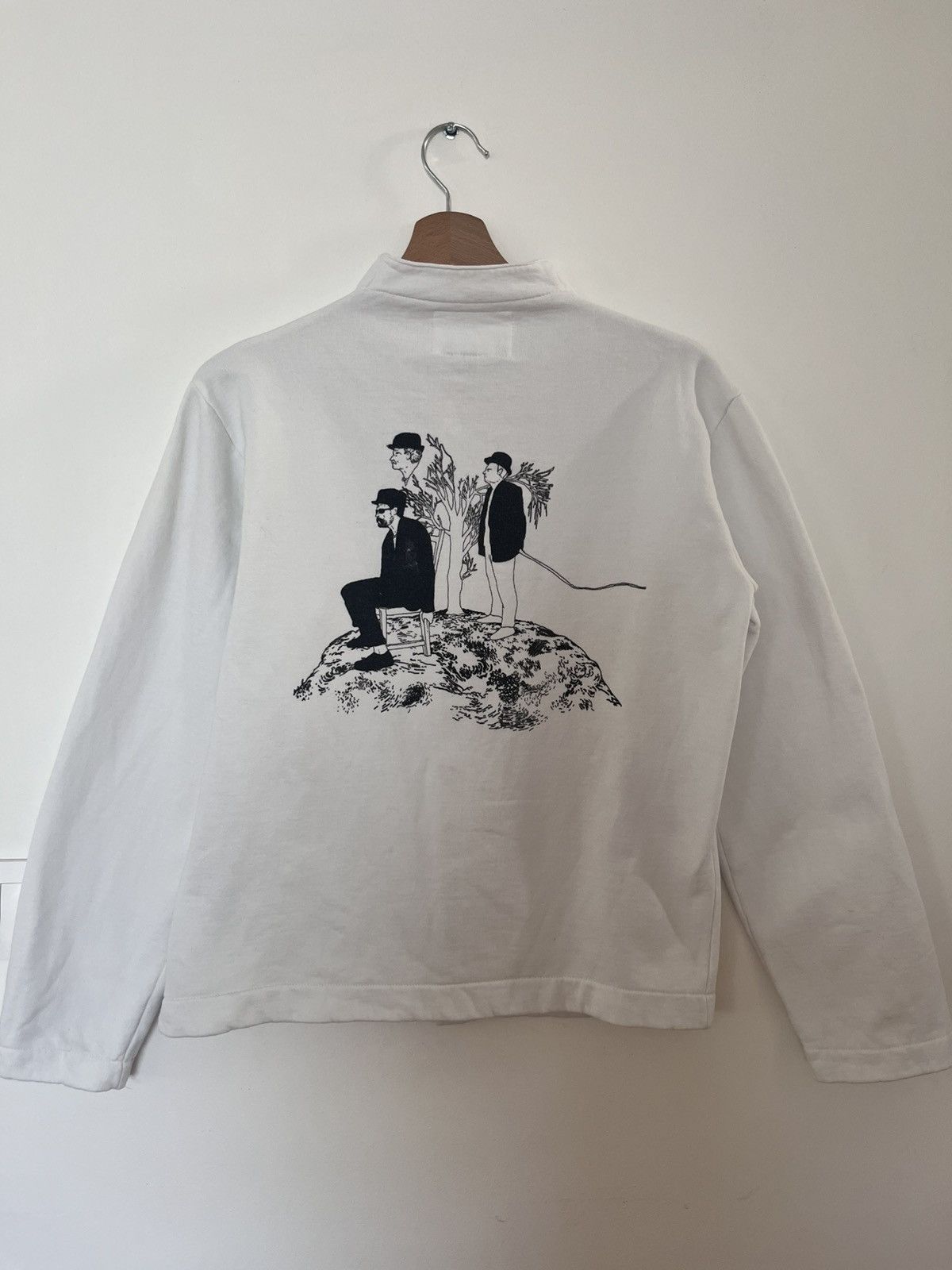 agnes b. Rare and iconic Agnès B Snap Cardigan x Abdelkader Benchama Size S / US 4 / IT 40 - 2 Thumbnail