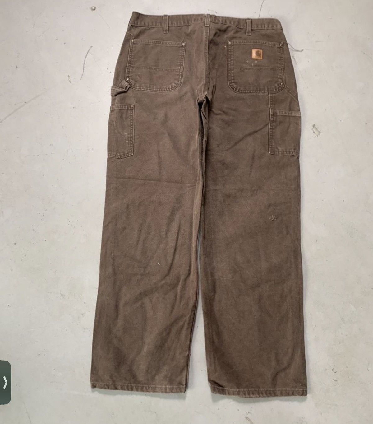 Carhartt Vintage carhartt faded double knee workwear Size US 36 / EU 52 - 2 Thumbnail