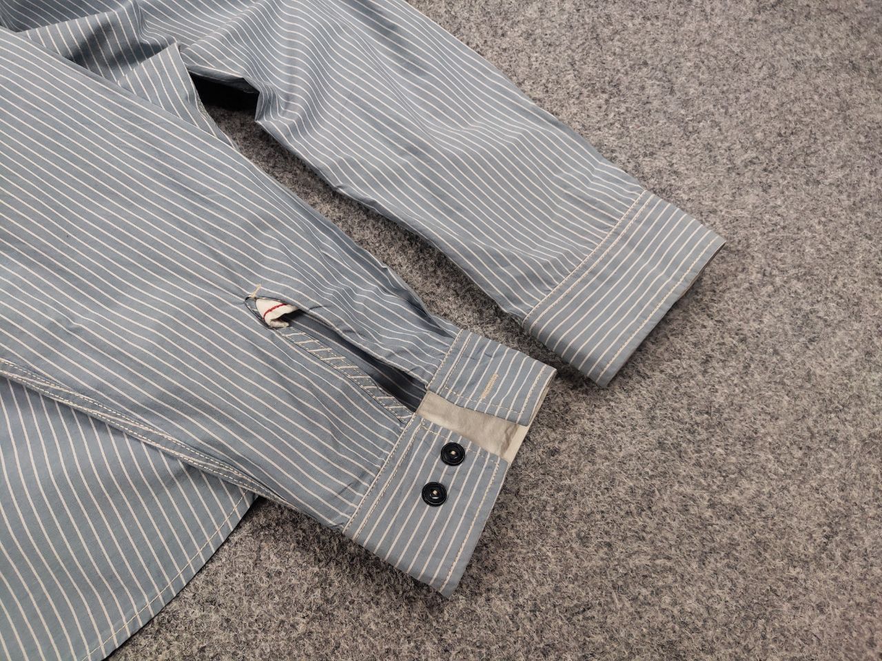 J.A.C.H.S. Mfg. Co. Vintage Jachs superior quality American Striped Button Shirt Size US XL / EU 56 / 4 - 9 Thumbnail