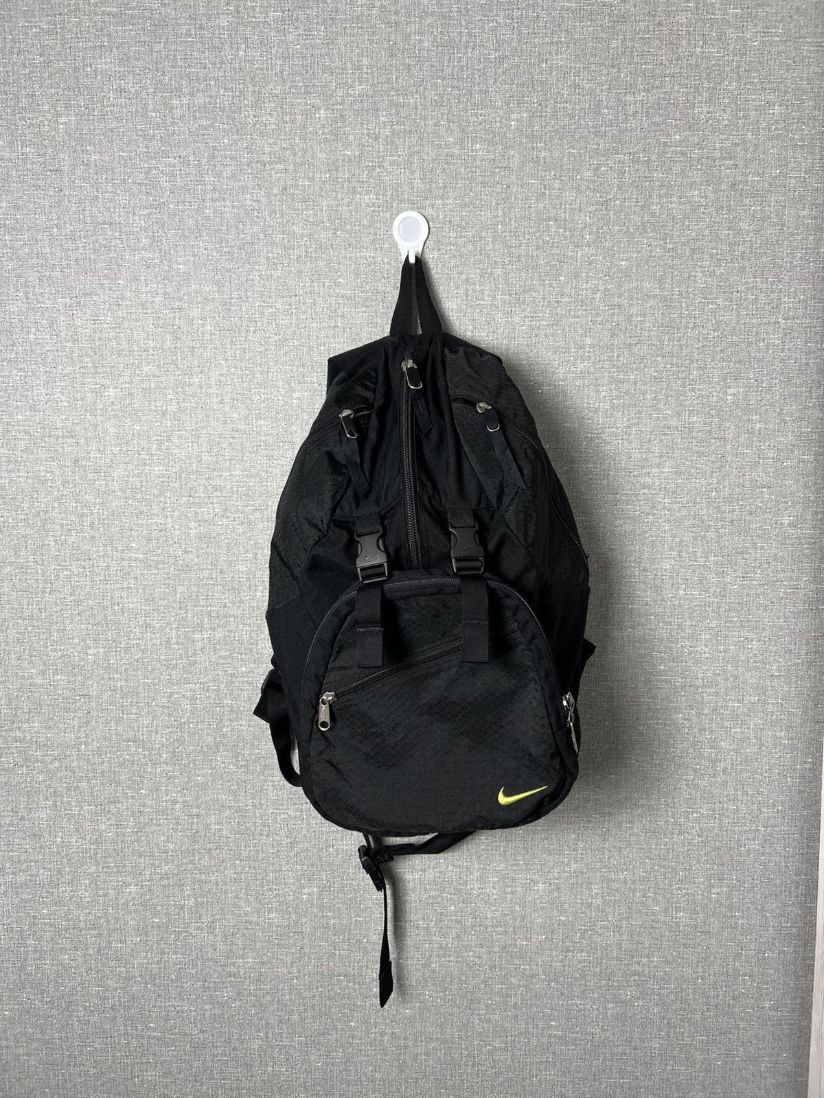 Nike Nike Technical Beetle Style Black / Lime Swoosh Backpack Size ONE SIZE - 2 Thumbnail