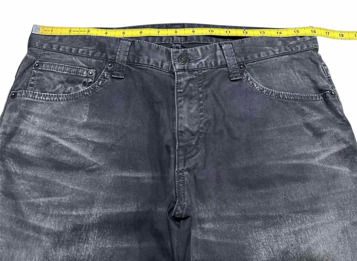 Tornado Mart 🔥Y2K Archived Tornado Mart Black Coated Flared Denim Size US 32 / EU 48 - 16 Thumbnail