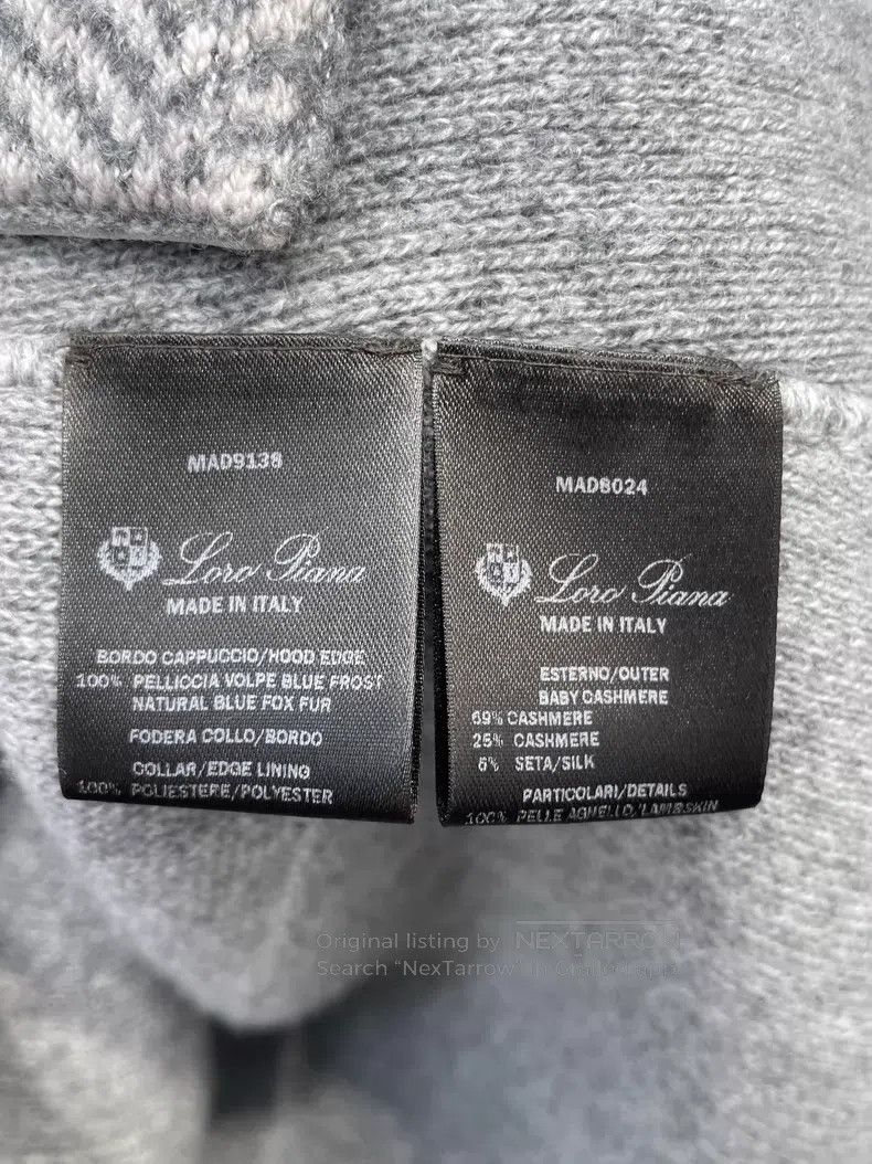 Loro Piana Loro Piana Fur Collar Cashmere Coat Size M / US 6-8 / IT 42-44 - 9 Thumbnail
