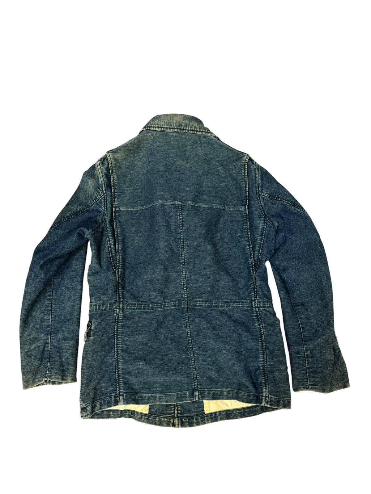 45rpm Faded Indigo Blue 45rpm Chore Jacket Slim cdg visvim 7🟩3 Size US M / EU 48-50 / 2 - 10 Thumbnail