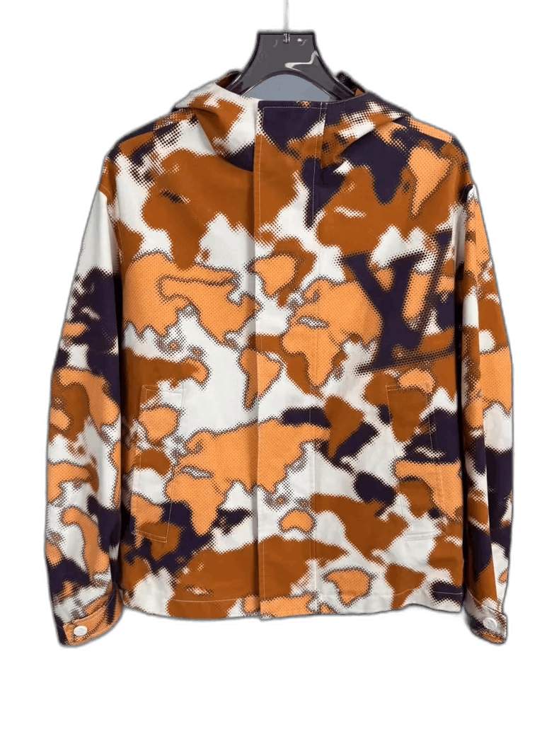Louis Vuitton Louis Vuitton Camo Hooded Jacket SS24-yf Size US L / EU 52-54 / 3 - 1 Thumbnail