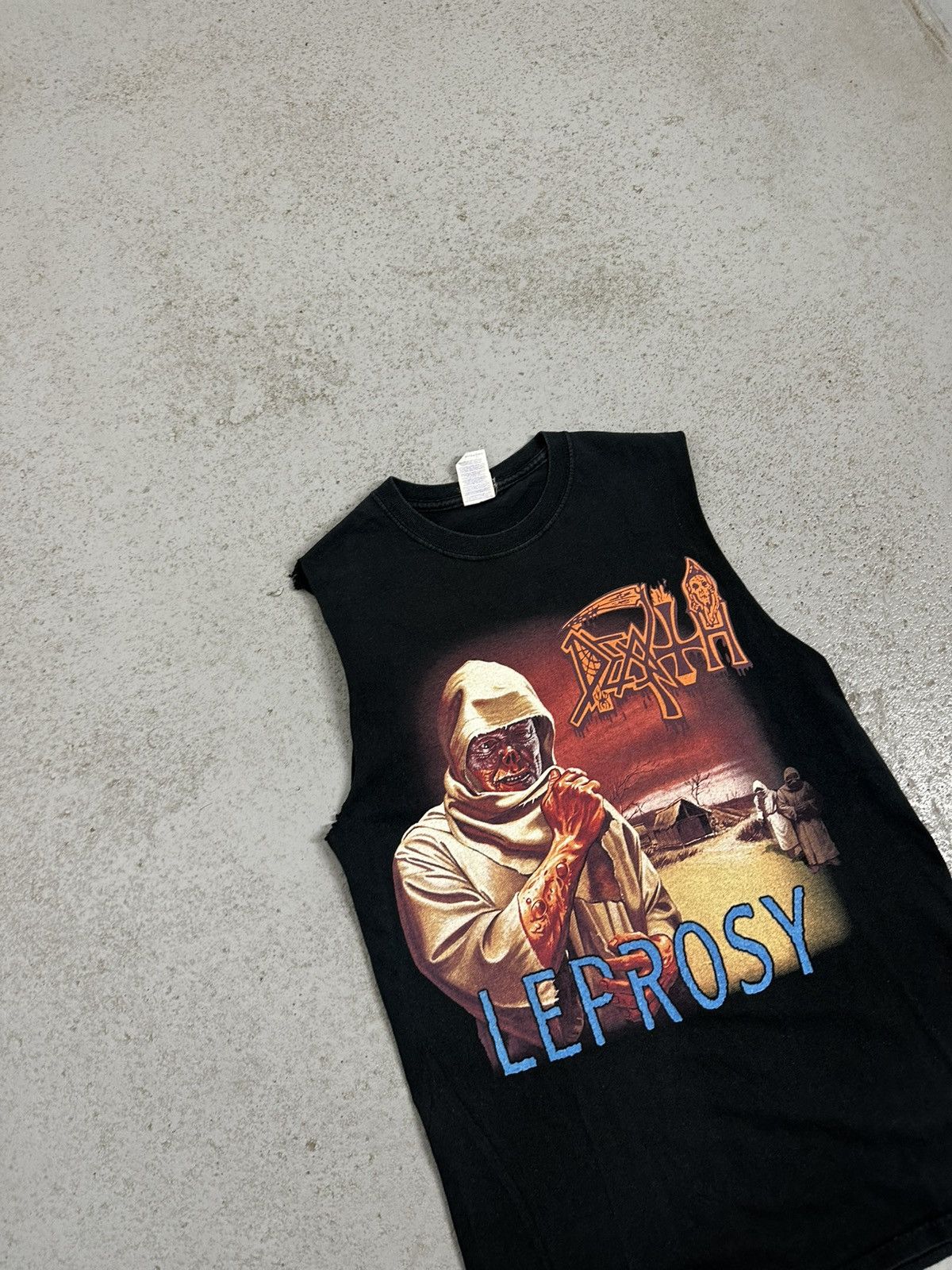 Band Tees Vintage 2008 Death Leprosy Rock Tank Top Size US S / EU 44-46 / 1 - 2 Thumbnail
