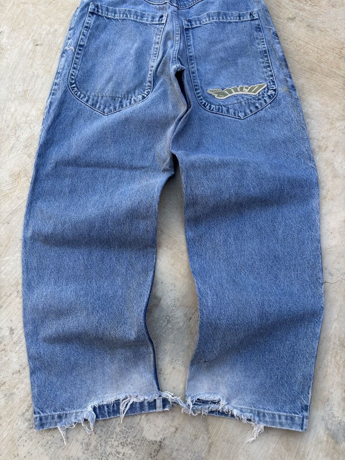 JNCO Vintage 90s Jnco spellout Jeans Size US 34 / EU 50 - 3 Thumbnail